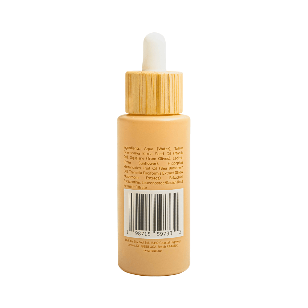 Tallow Anti-Aging Serum – Natural Collagen Face Oil | Sky and Sol