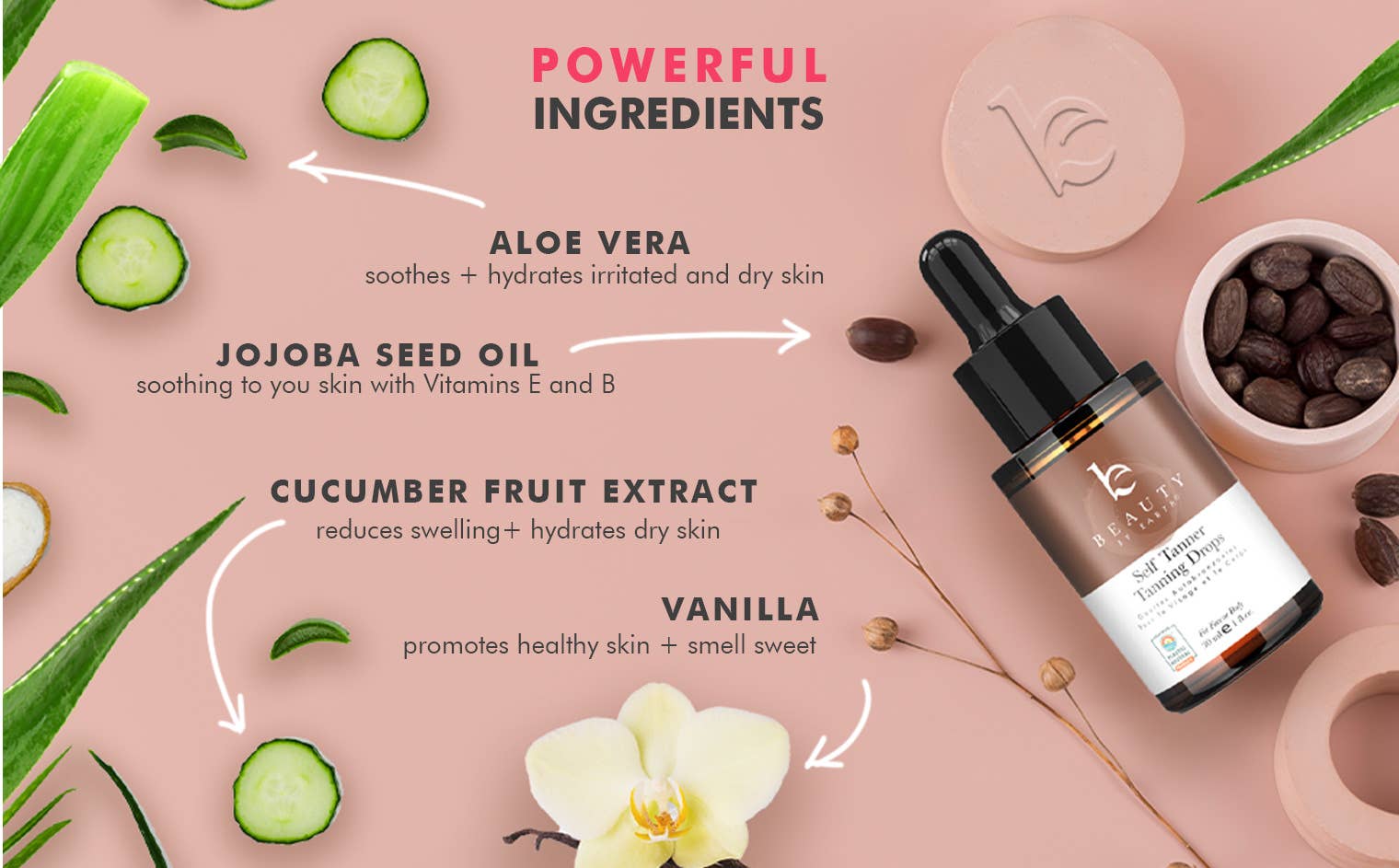 Self Tanner Drops | Beauty By Earth