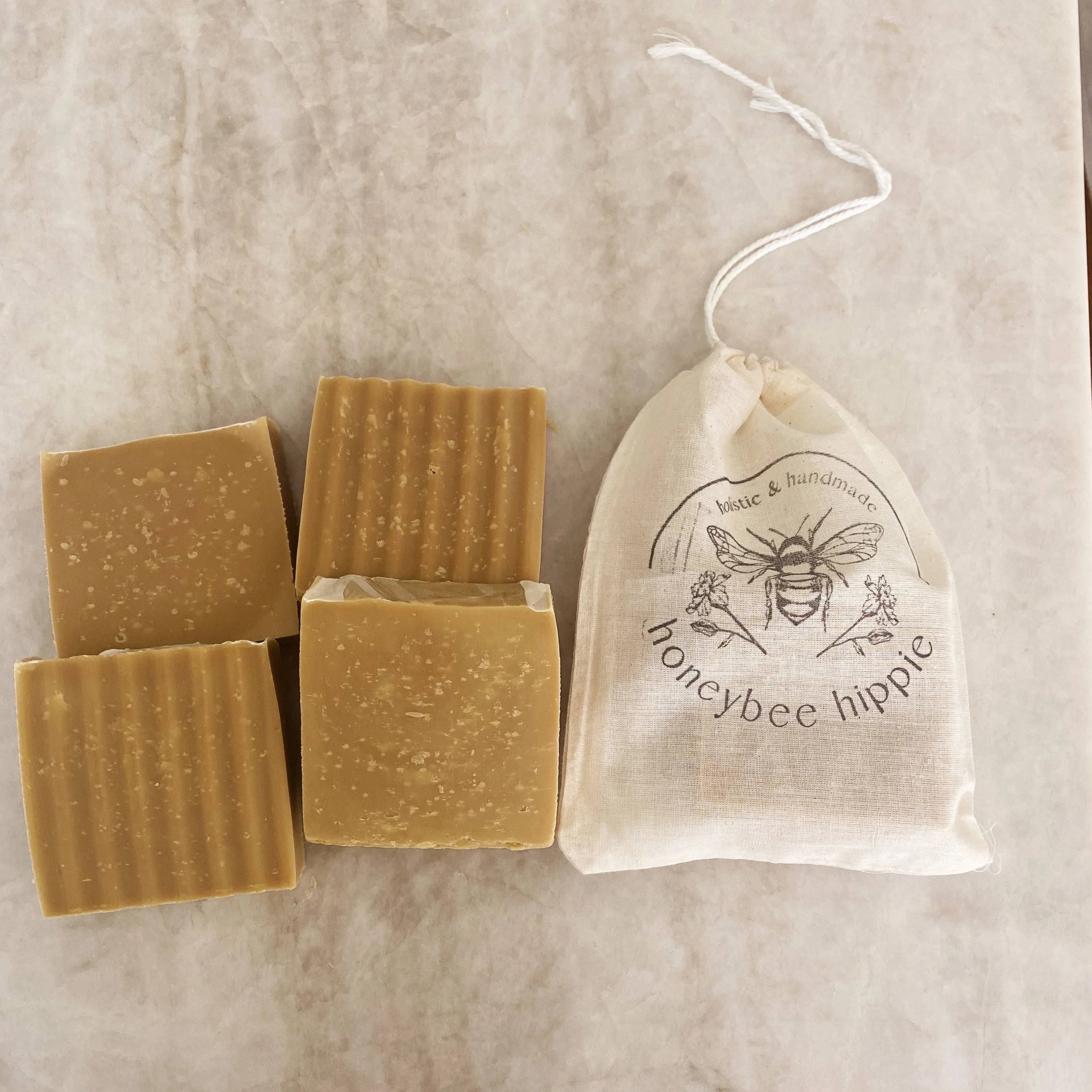 Tallow Soap Bar | Honeybee Hippie