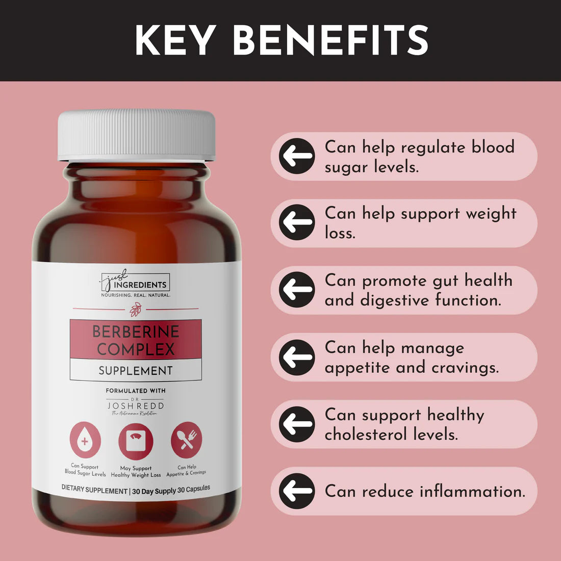 Berberine Supplement | Just Ingredients