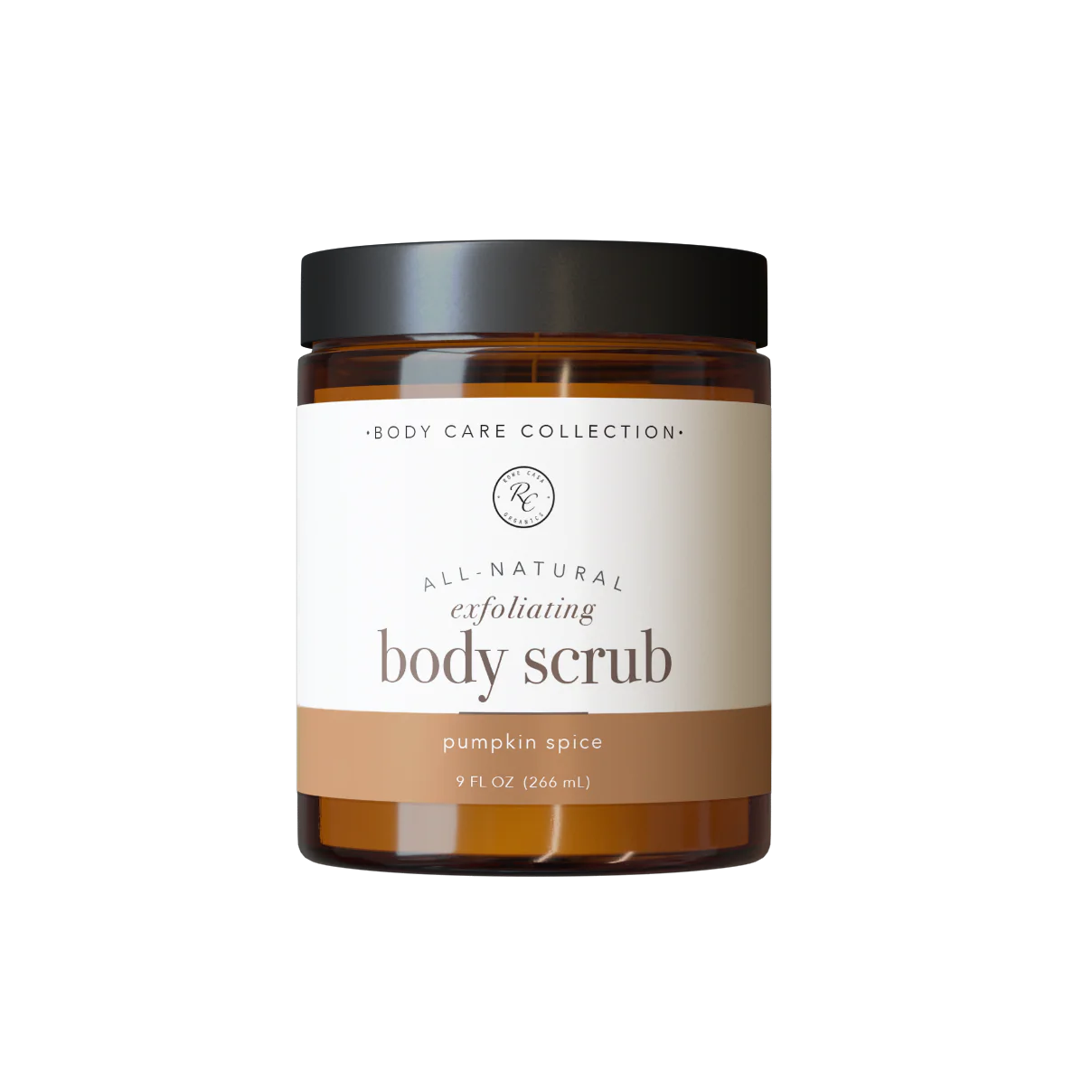 Pumpkin Spice Body Scrub 9 oz | Rowe Casa Organics