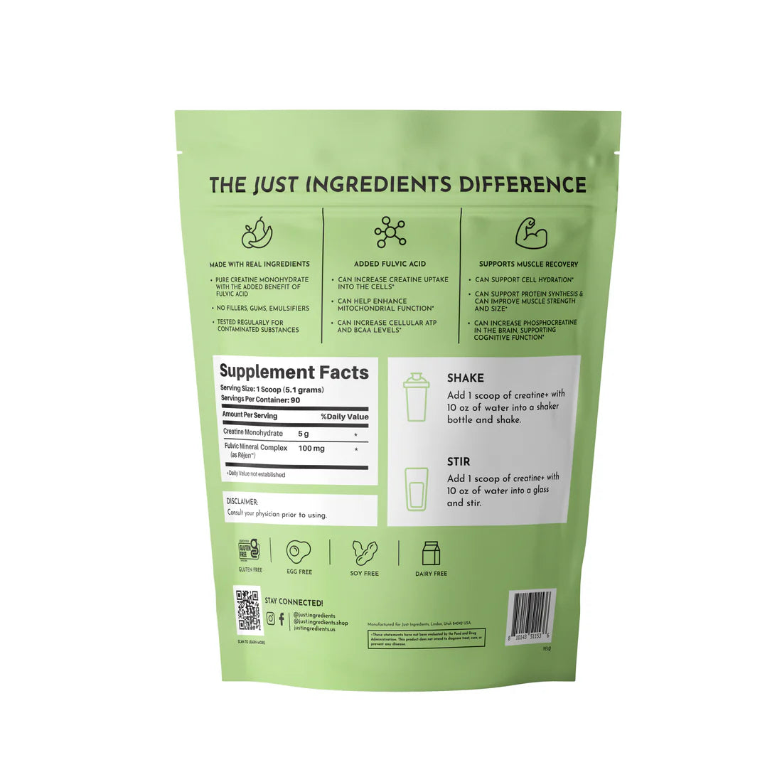 Creatine+ | Just Ingredients