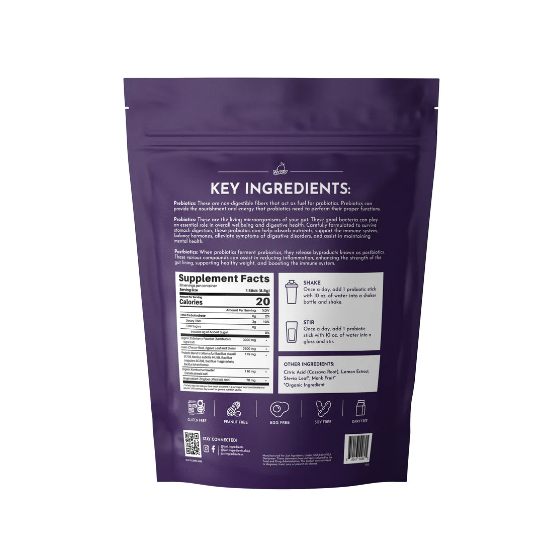 3-in-1 Probiotic | Just Ingredients