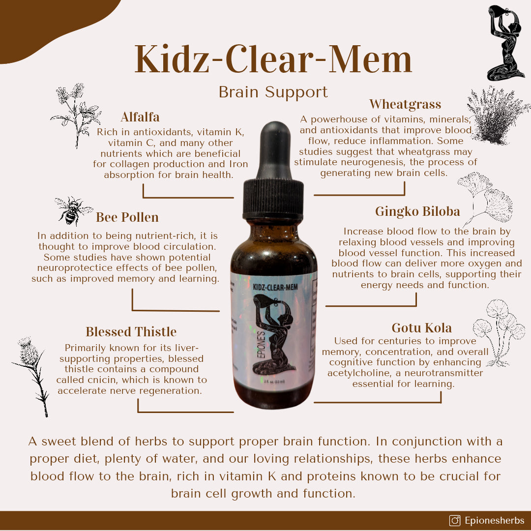 Kids-Clear-Mem | Epione's Herbs