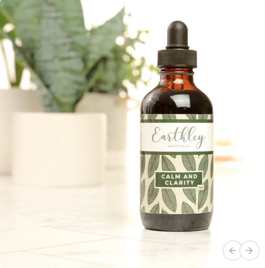 Calm and Clarity Tincture 4oz | Earthley