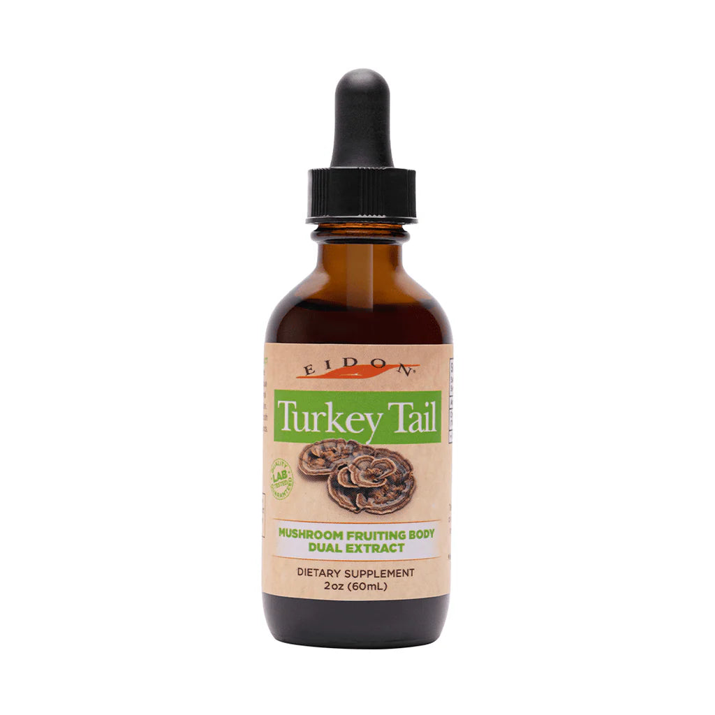 Turkey Tail Mushroom Liquid Extract 2oz | Eidon Ionic Minerals