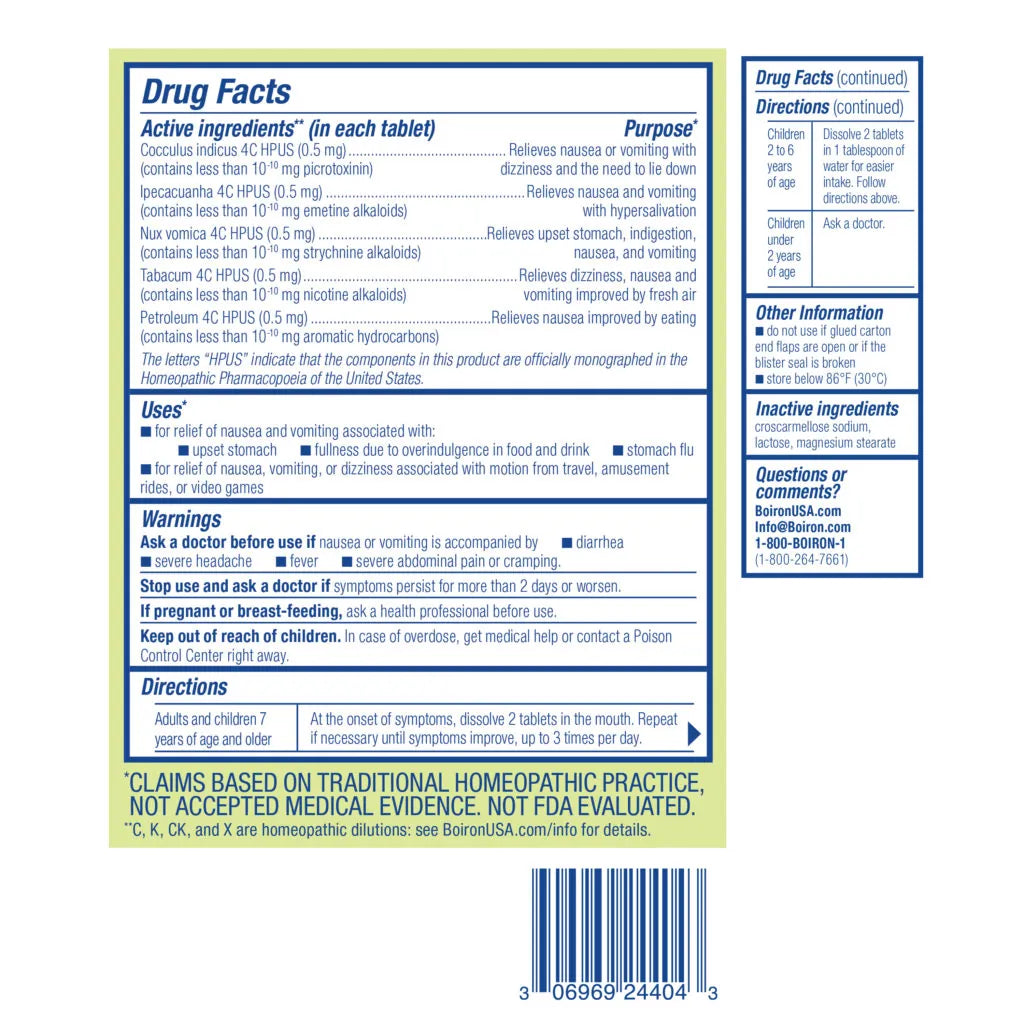 Nausea Calm | Boiron