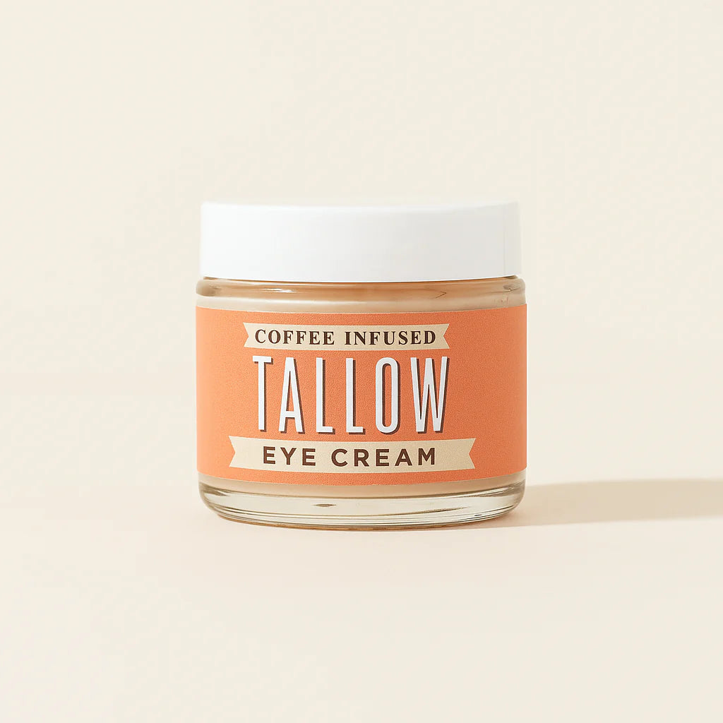 Coffee Bean Infused Tallow Eye Cream | Lady May Tallow