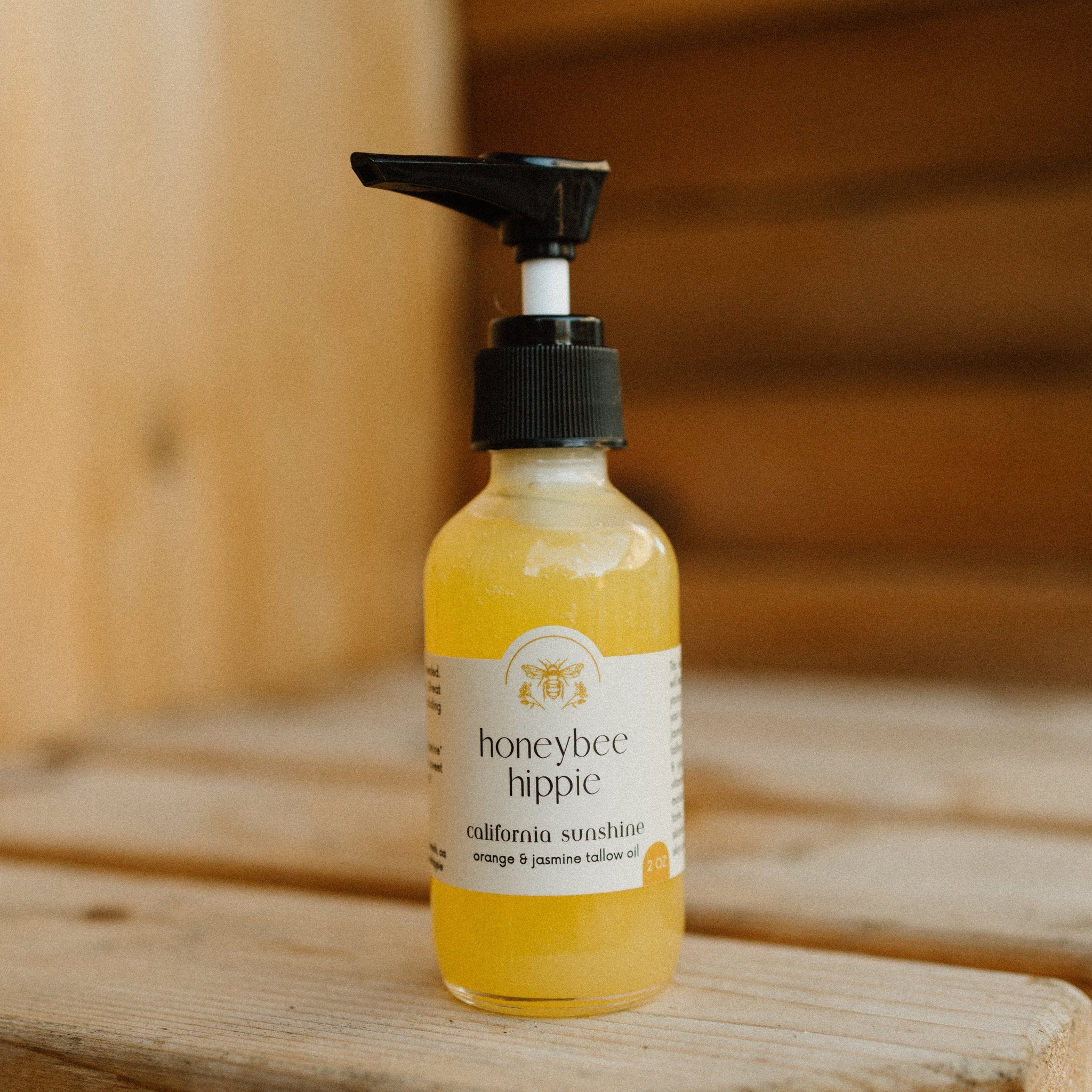 California Sunshine - Tallow Body Oil | Honeybee Hippie