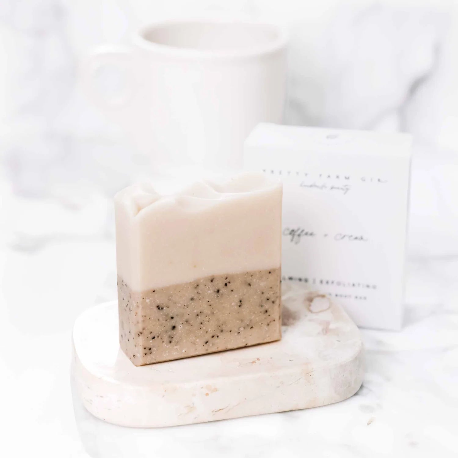 Coffee and Cream Soap | Pretty Farm Girl