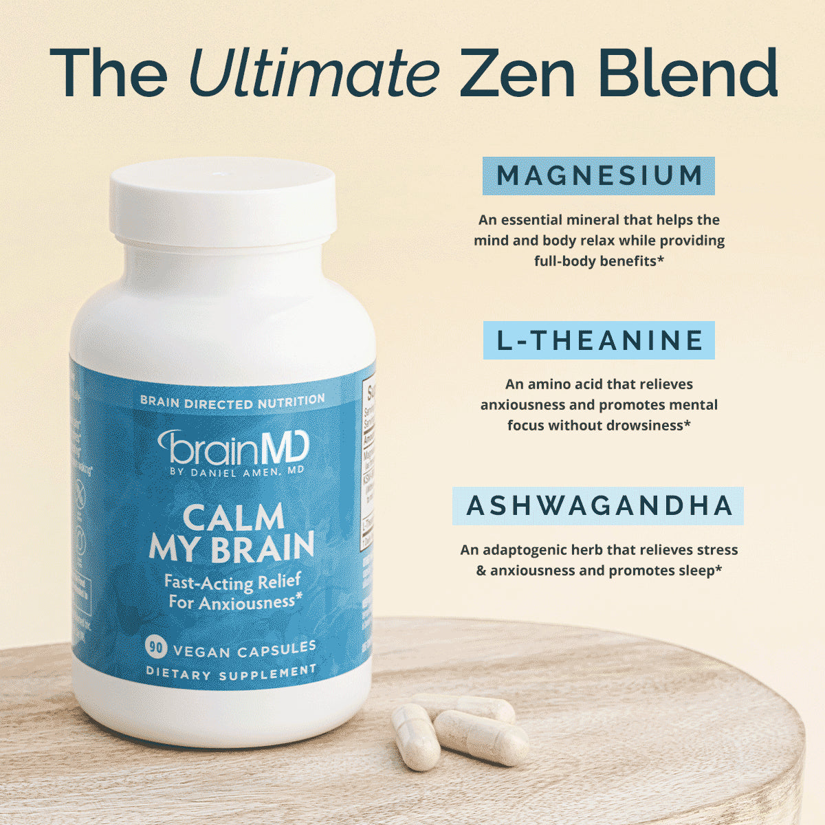 Calm My Brain | Brain MD by Daniel Amen, MD