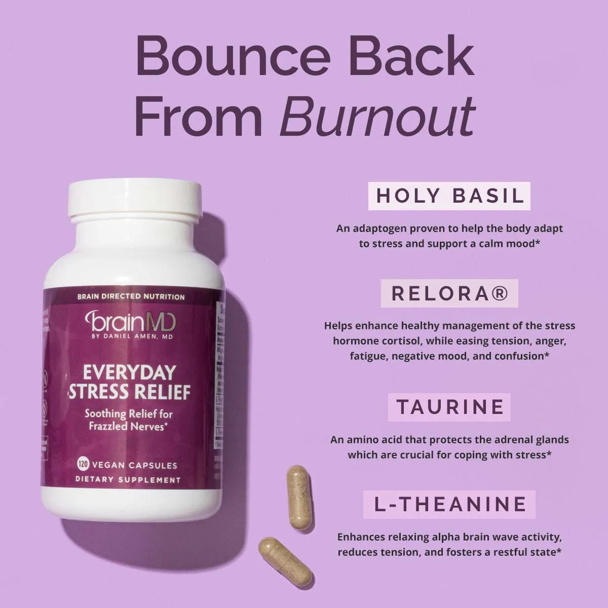 Everyday Stress Relief | Brain MD by Daniel Amen, MD