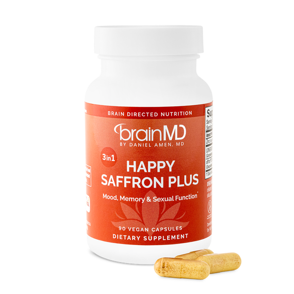 Happy Saffron Plus | Brain MD by Daniel Amen, MD