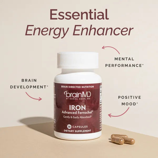 Iron Supplement | Brain MD by Daniel Amen, MD
