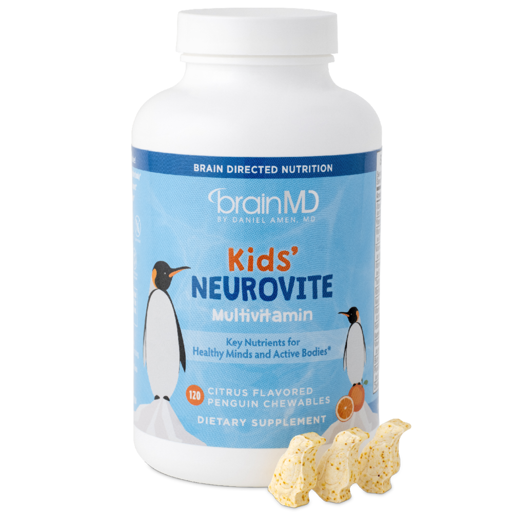 Kids NeuroVite Multivitamin Chewables | Brain MD by Daniel Amen, MD