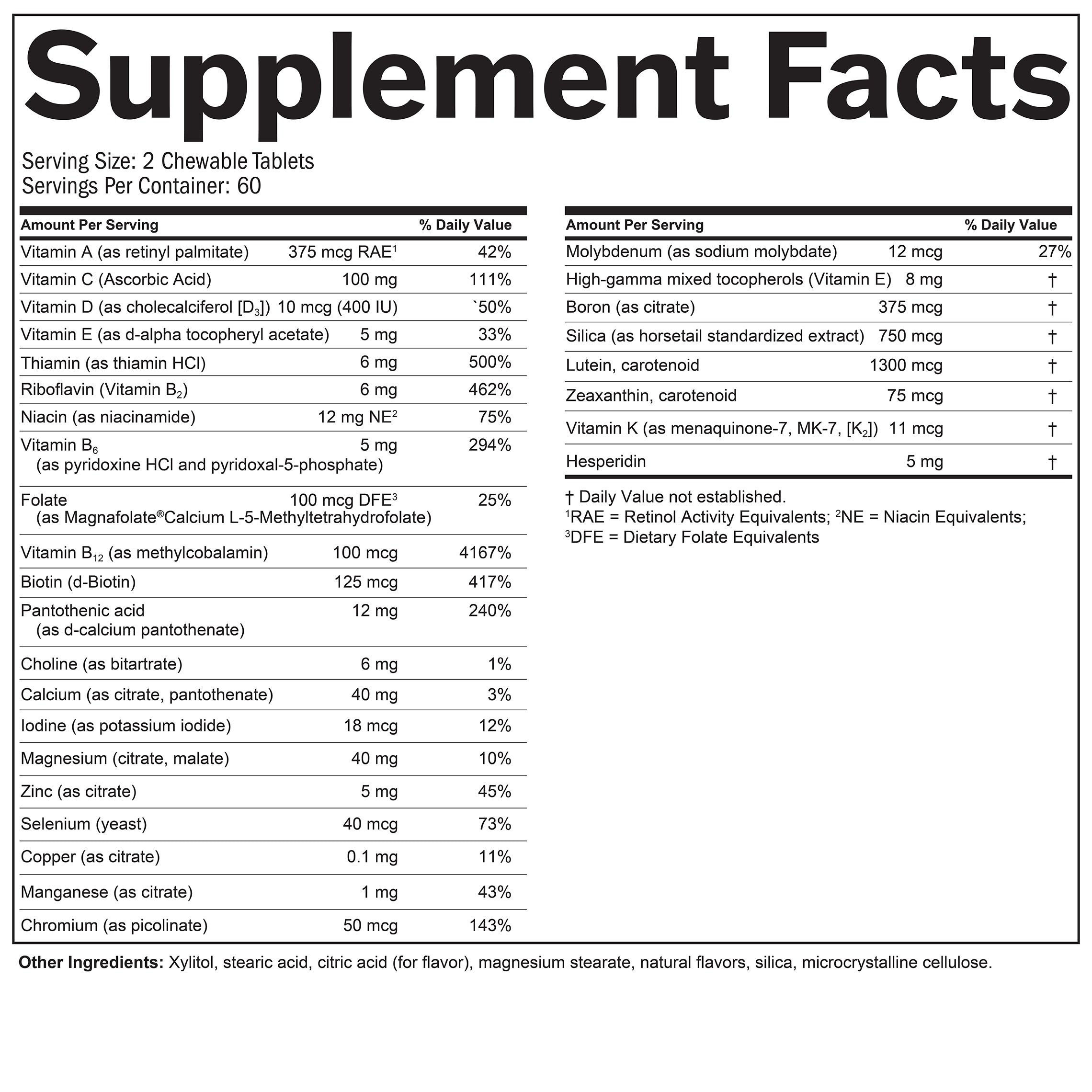 Kids NeuroVite Multivitamin Chewables | Brain MD by Daniel Amen, MD