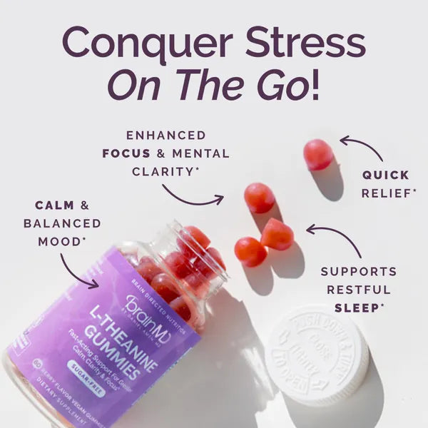 L-Theanine Gummies | Brain MD by Daniel Amen, MD