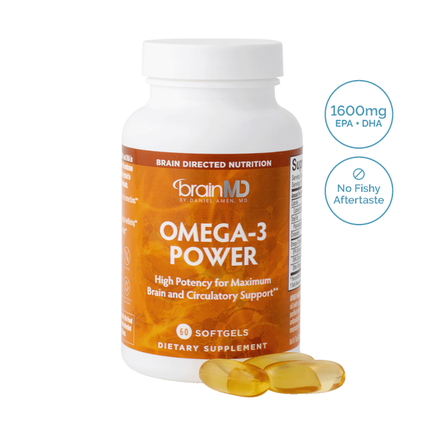 Omega-3 Power | Brain MD by Daniel Amen, MD
