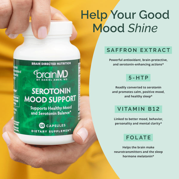 Serotonin Mood Support | Brain MD by Daniel Amen, MD