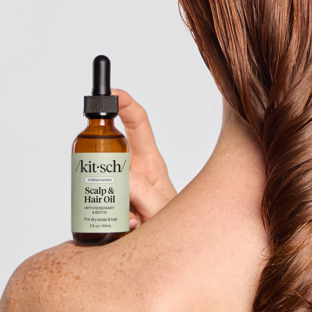 Scalp and Hair Oil - Rosemary & Biotin | Kitsch