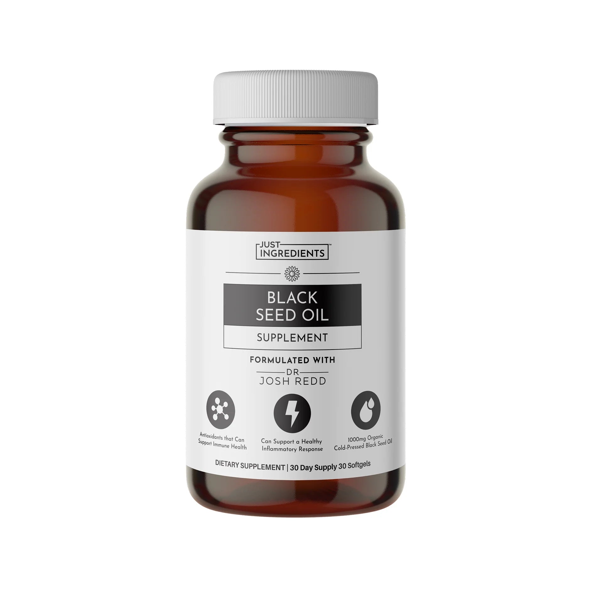 Black Seed Oil Capsules | Just Ingredients