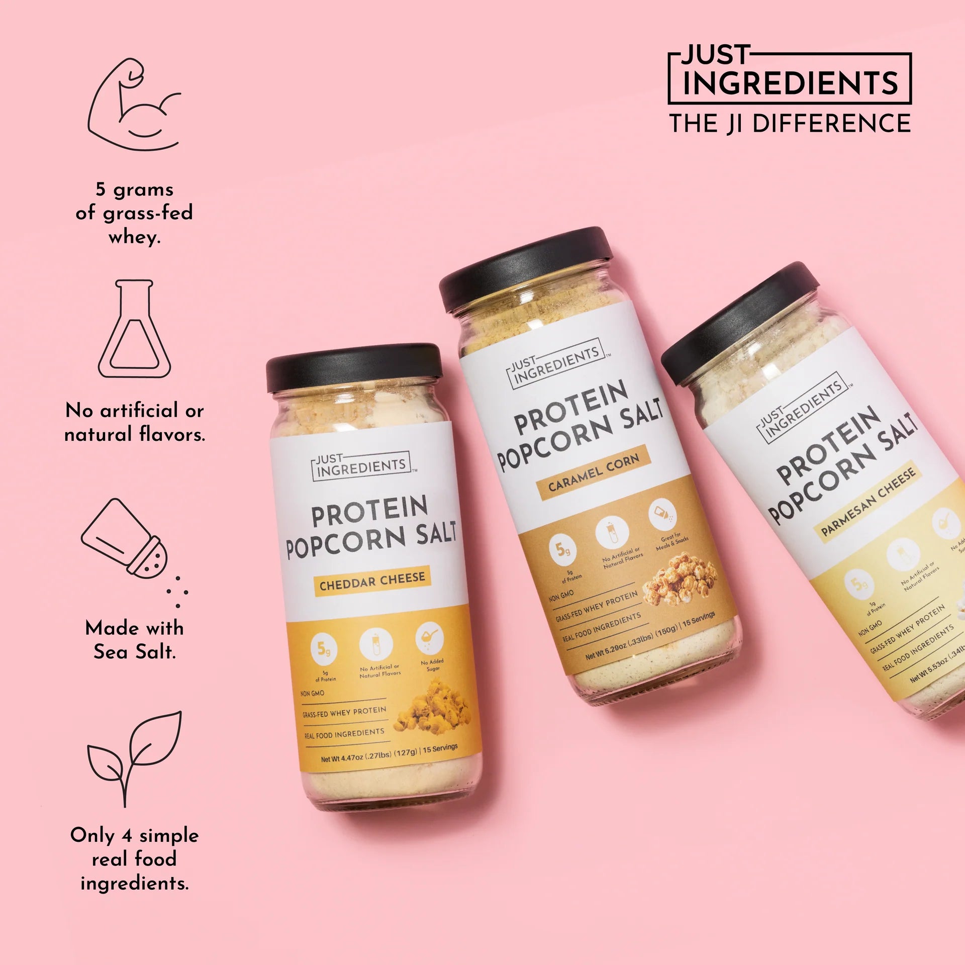 Protein Popcorn Salt | Just Ingredients