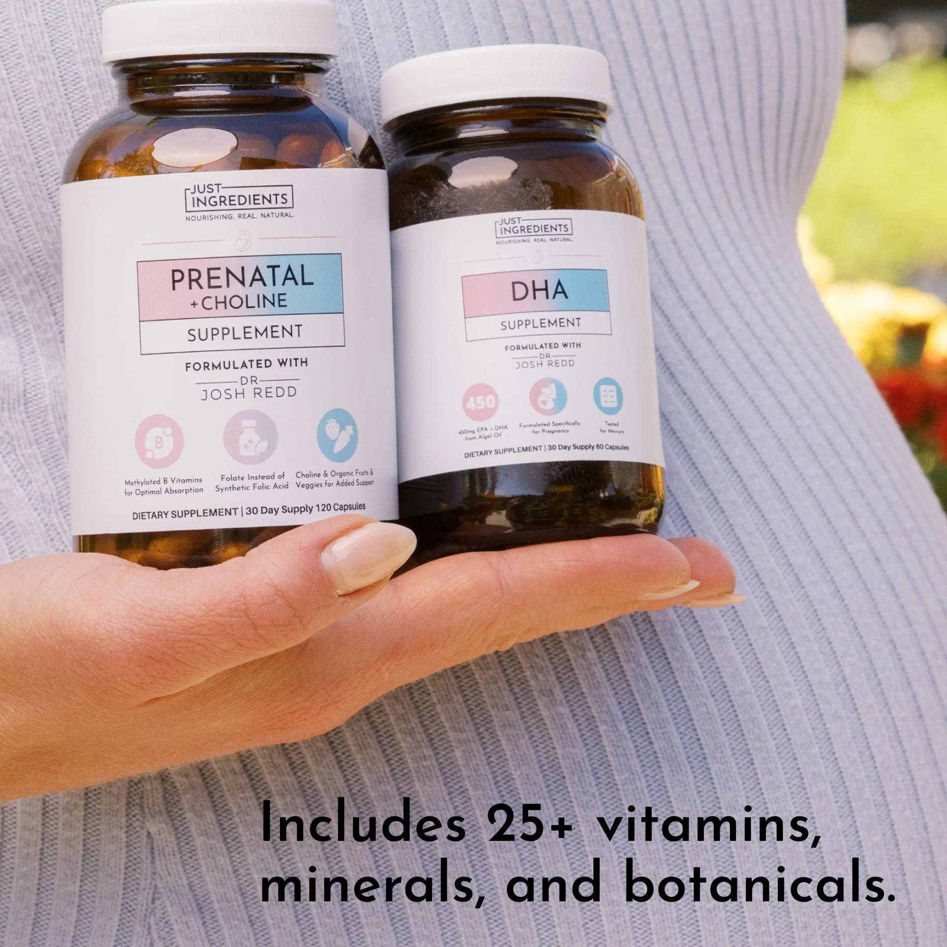 Prenatal & Postnatal + DHA | Just Ingredients