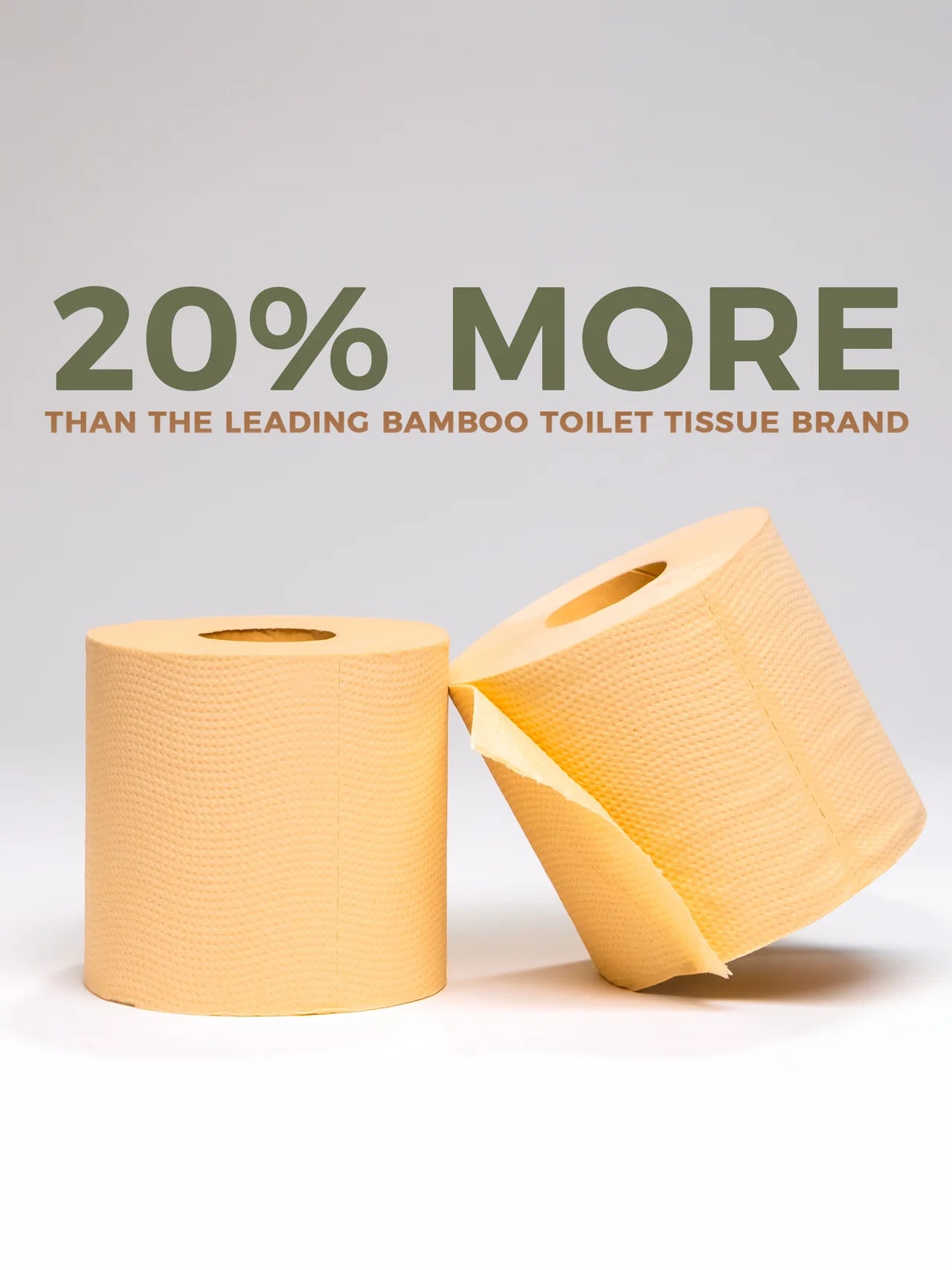 Unbleached Bamboo Toilet Paper | Panda Eco