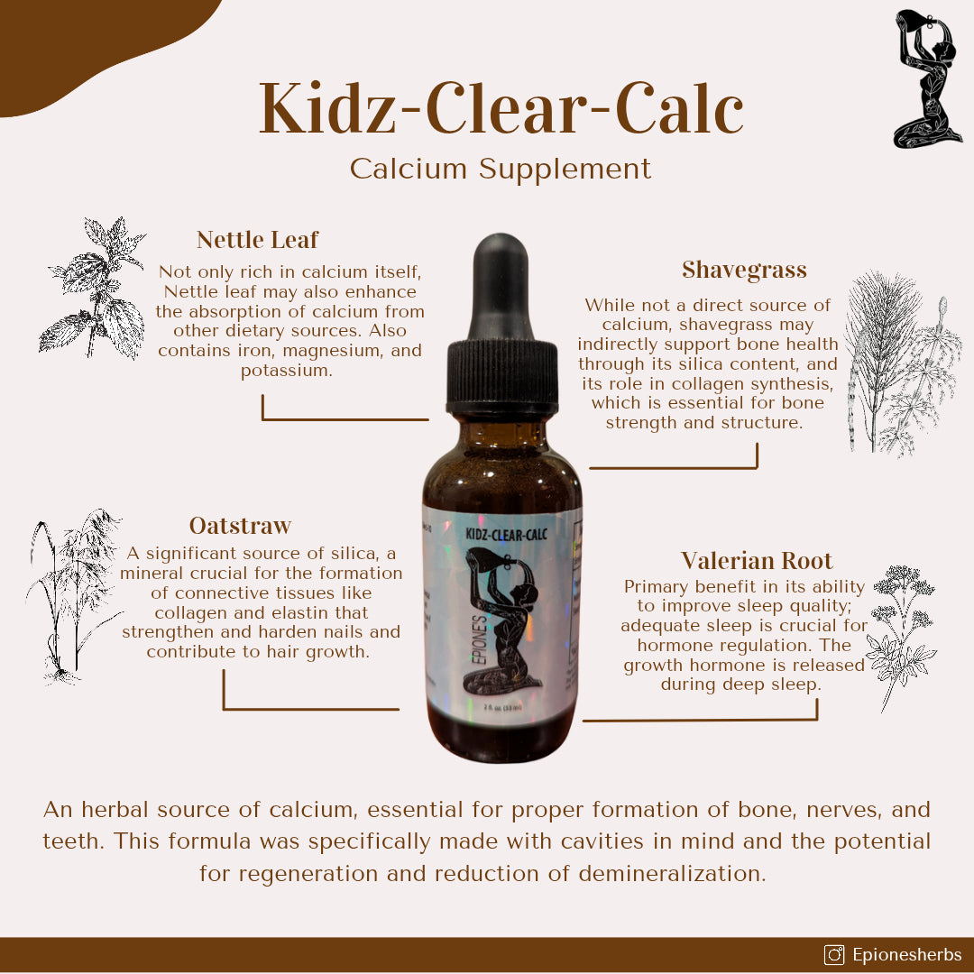 Kids-Clear-Calc | Epione's Herbs