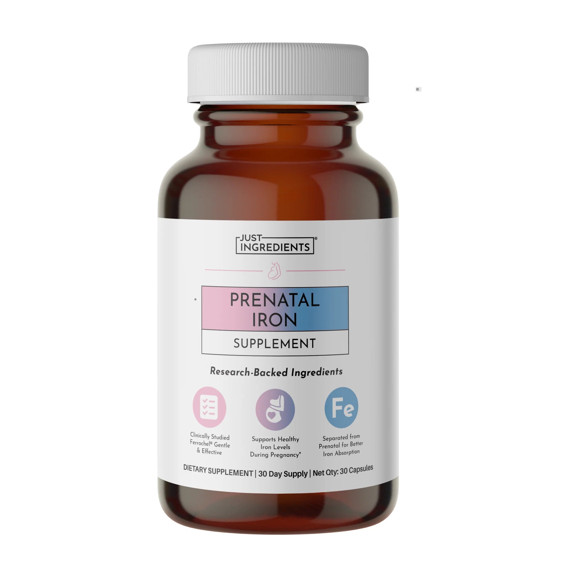 Prenatal Iron | Just Ingredients