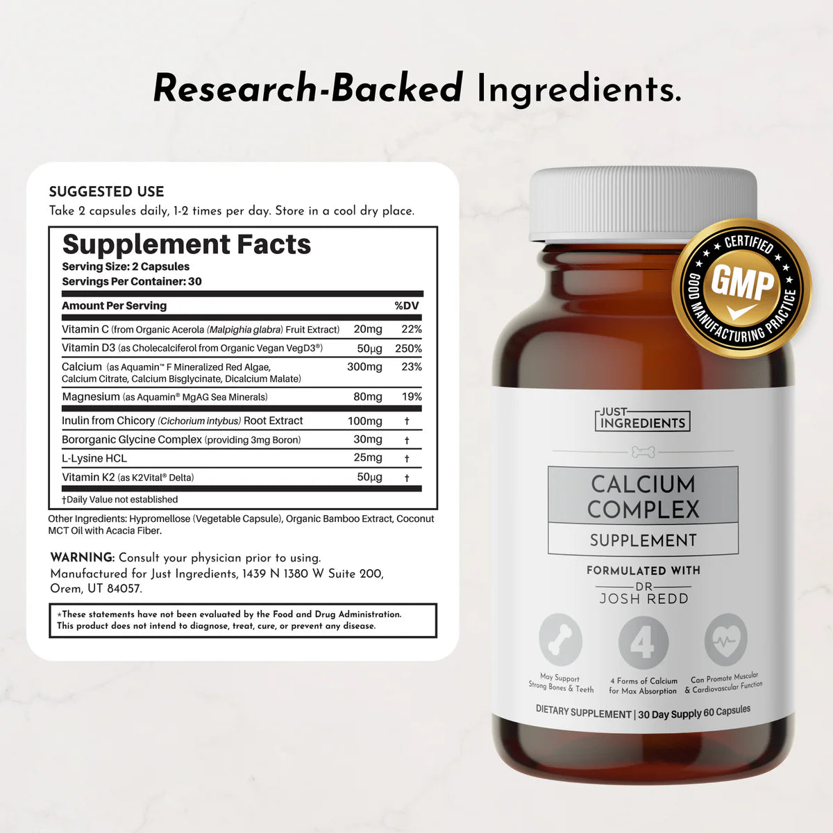 Calcium Complex | Just Ingredients