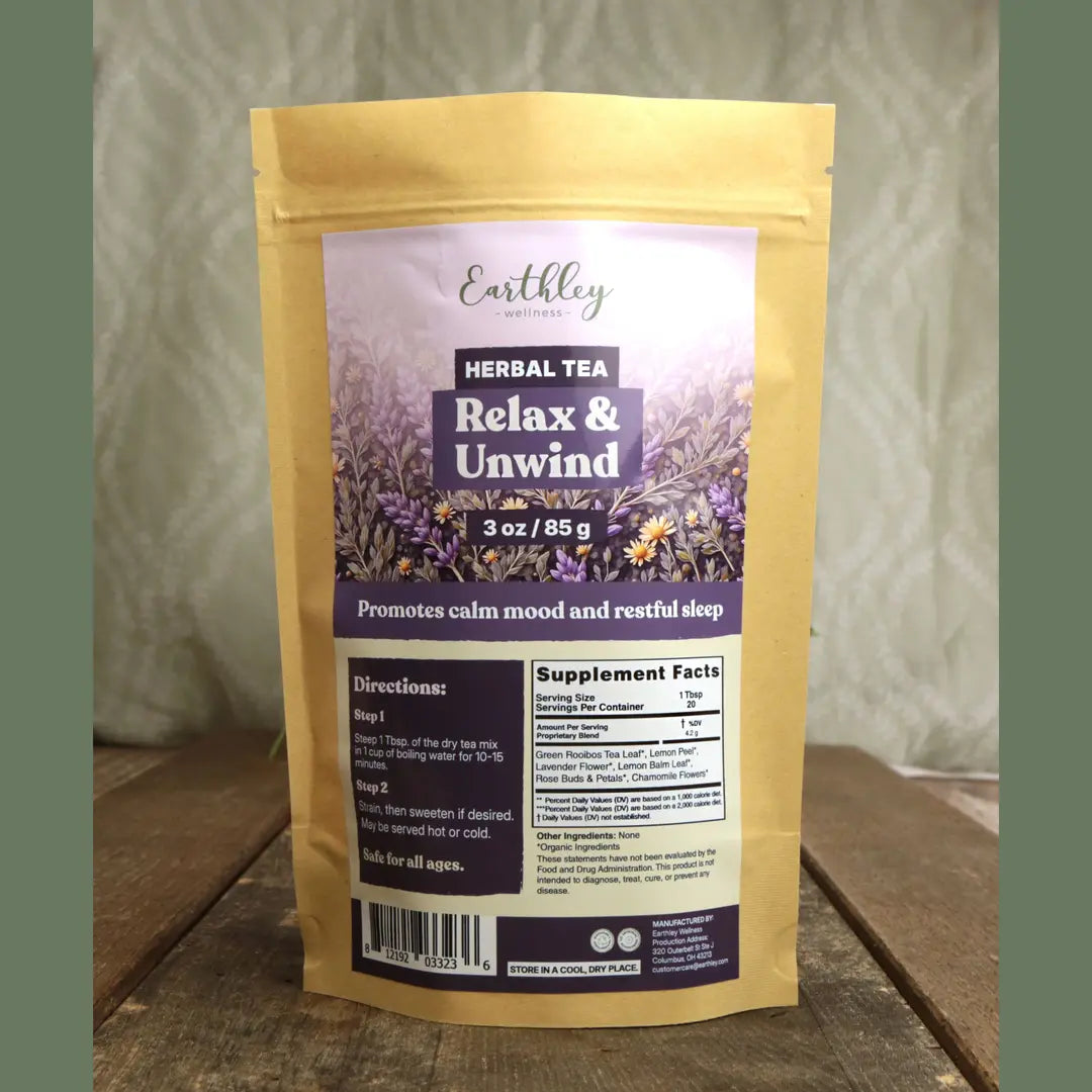 Relax and Unwind Tea | Earthley