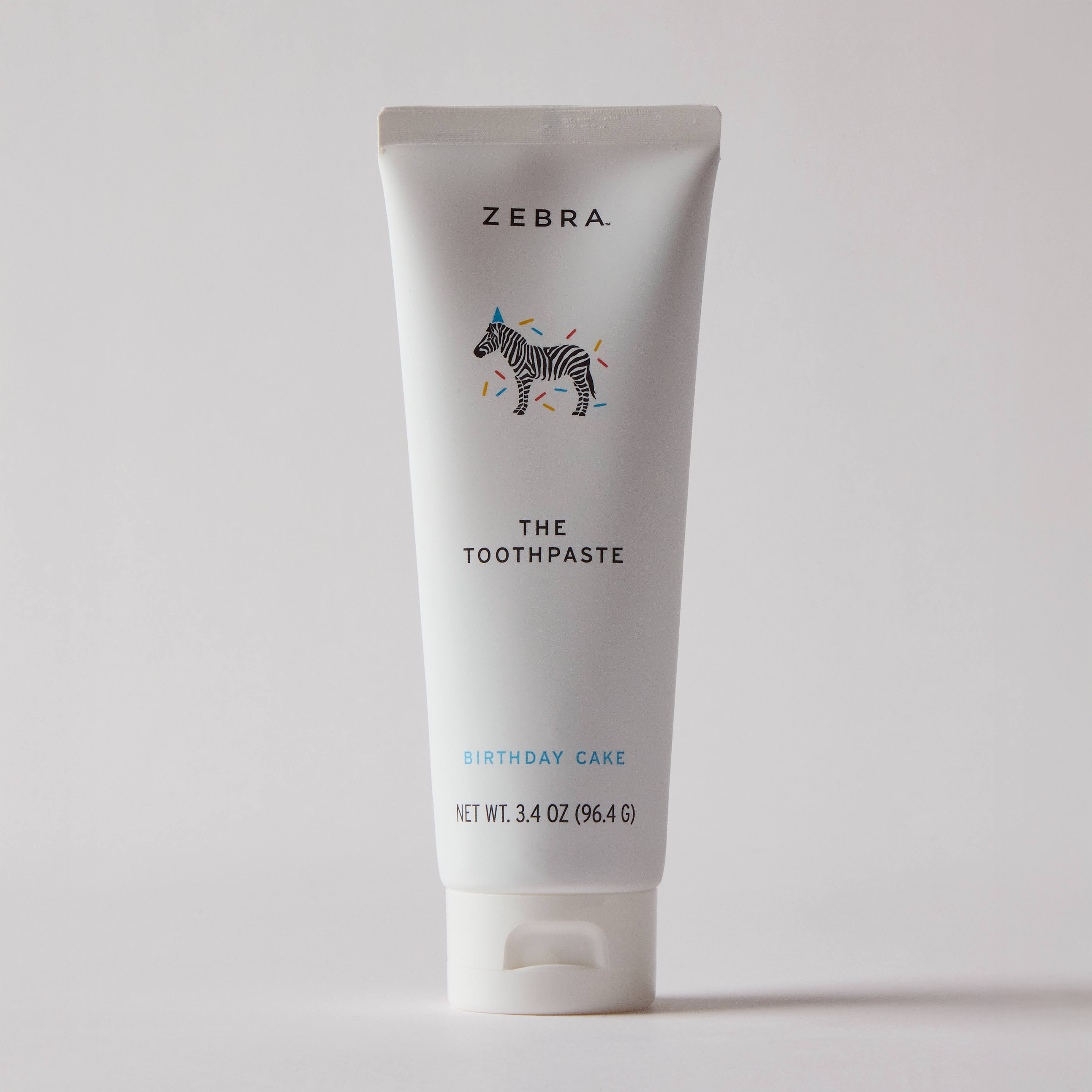 Birthday Cake Toothpaste | Zebra