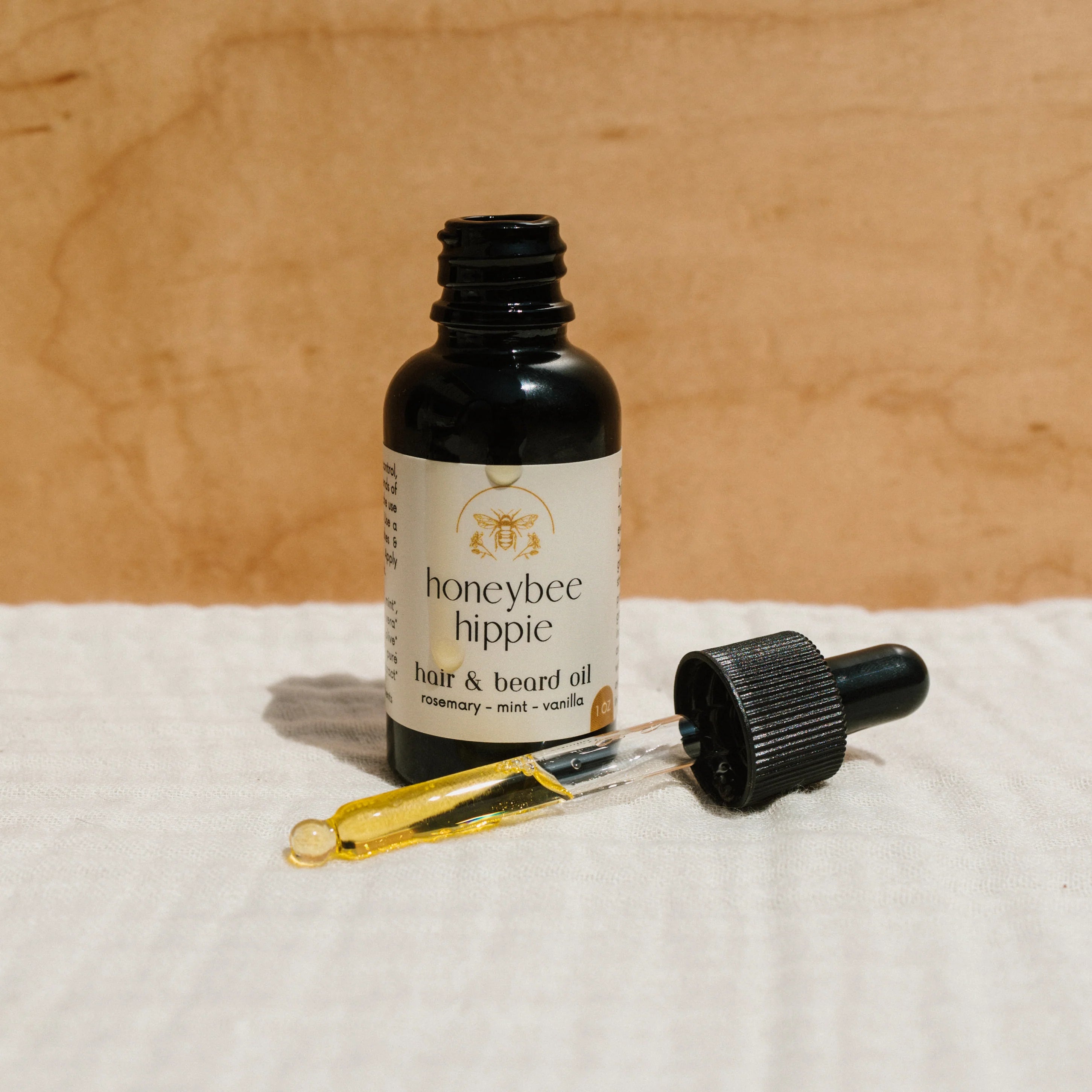 Hair + Beard Oil | Honeybee Hippie