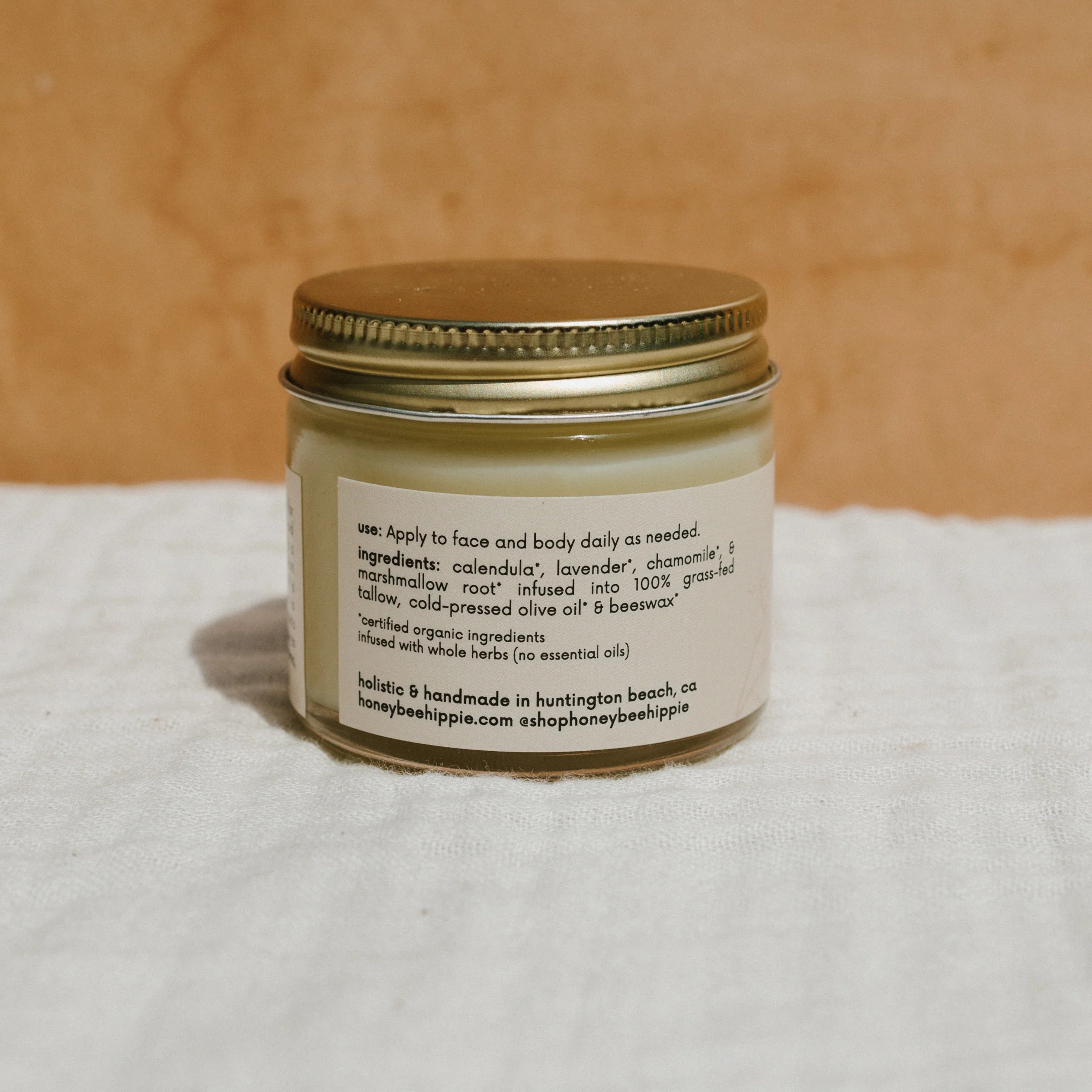 Natural Mama Tallow Balm 2oz | Honeybee Hippie