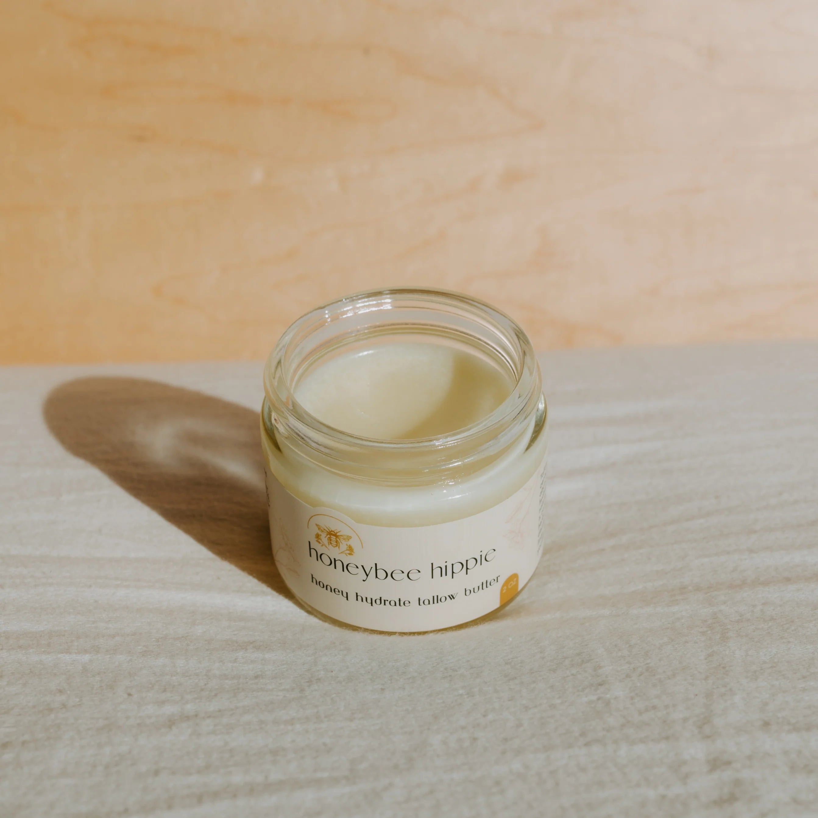 Honey Hydrate Whipped Tallow Butter 2oz | Honeybee Hippie