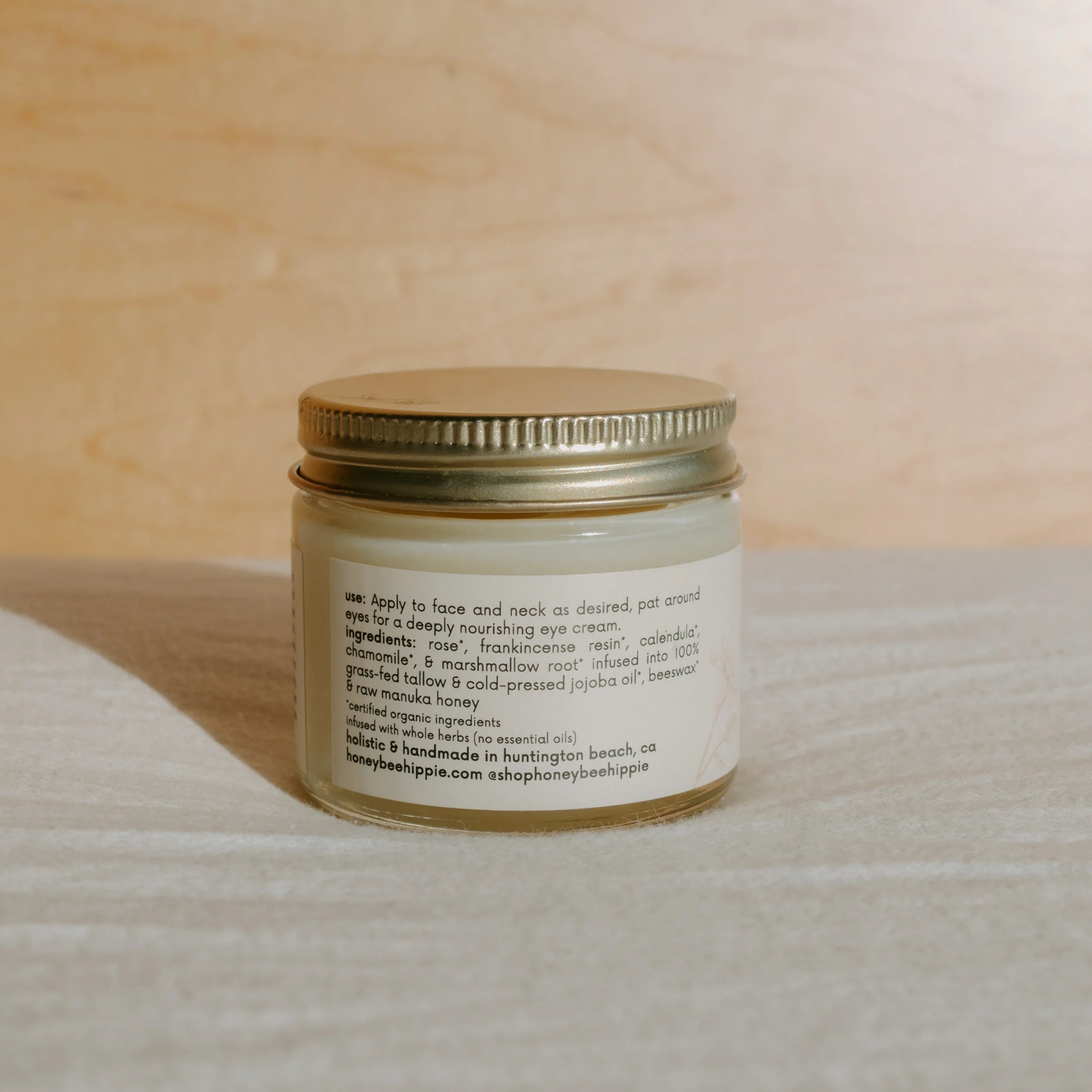 Honey Hydrate Whipped Tallow Butter 2oz | Honeybee Hippie
