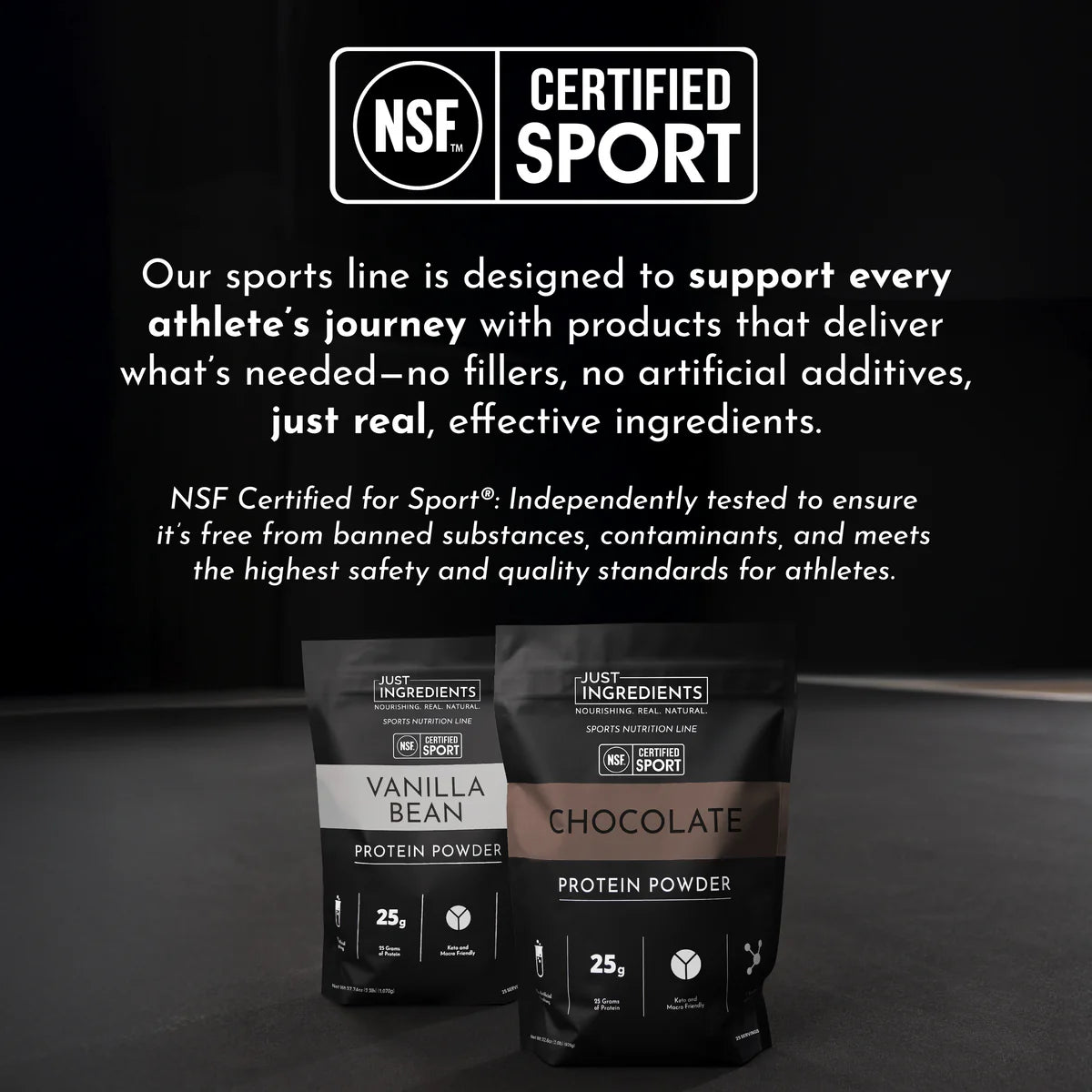 Protein Powder- NSF Certified | Just Ingredients