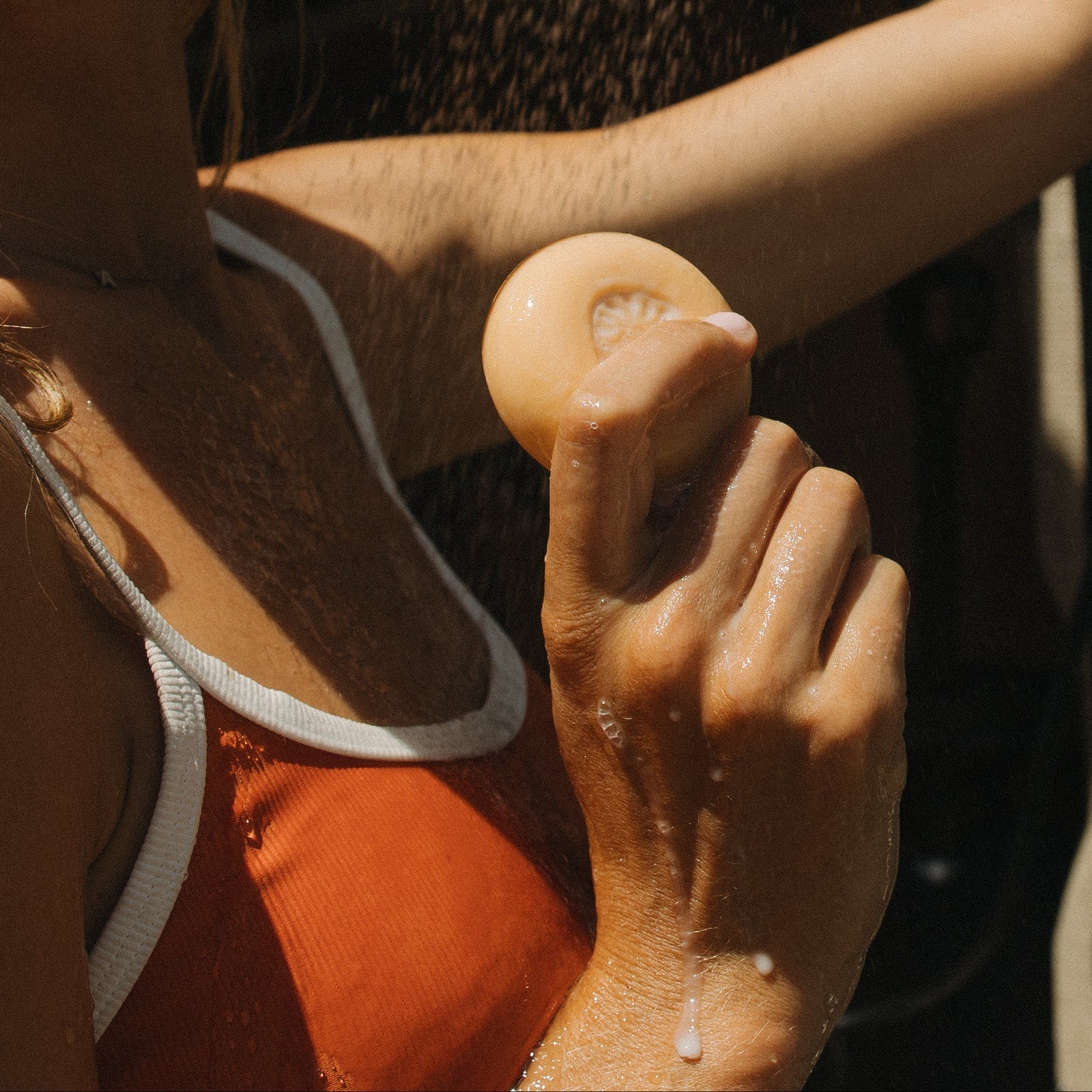 Peach Tallow Soap Bar | Honeybee Hippie