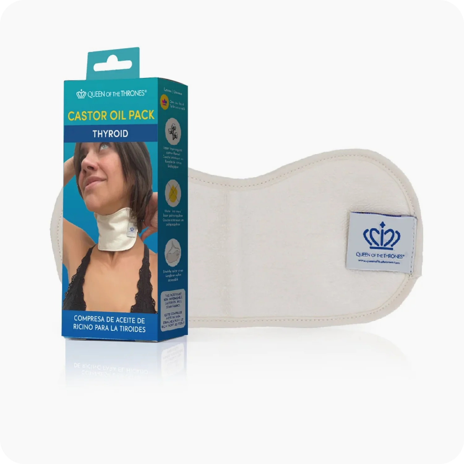 Castor Oil Thyroid Pack | Queen of the Thrones