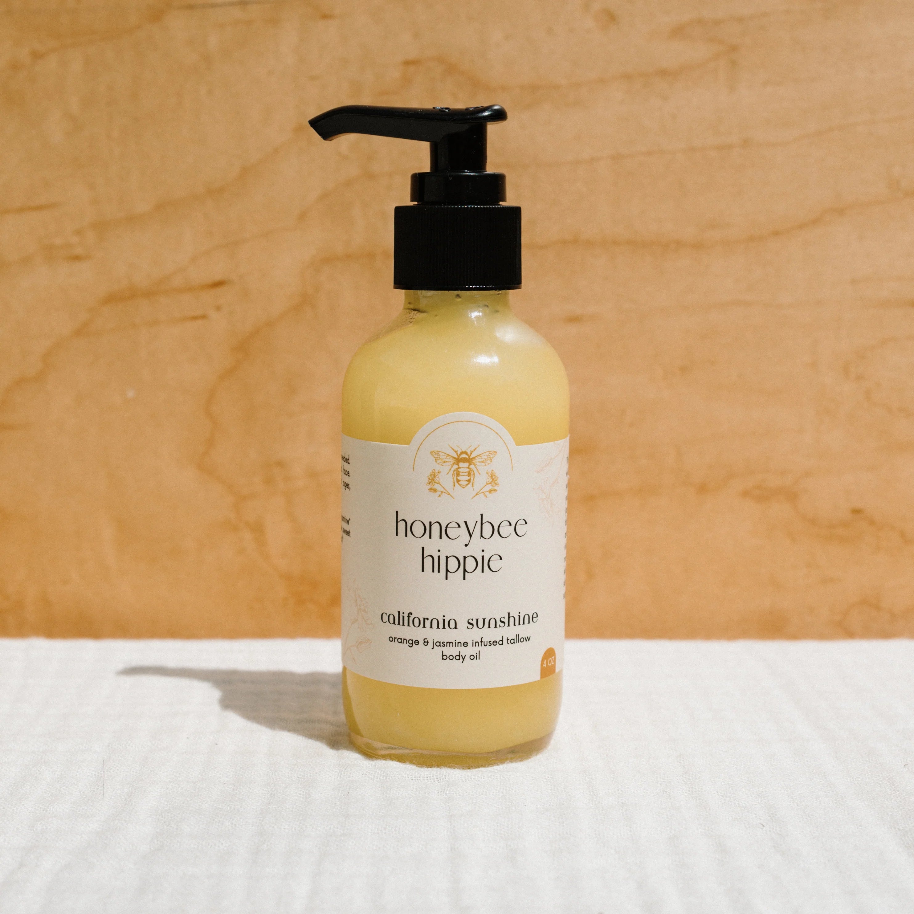 California Sunshine - Tallow Body Oil | Honeybee Hippie