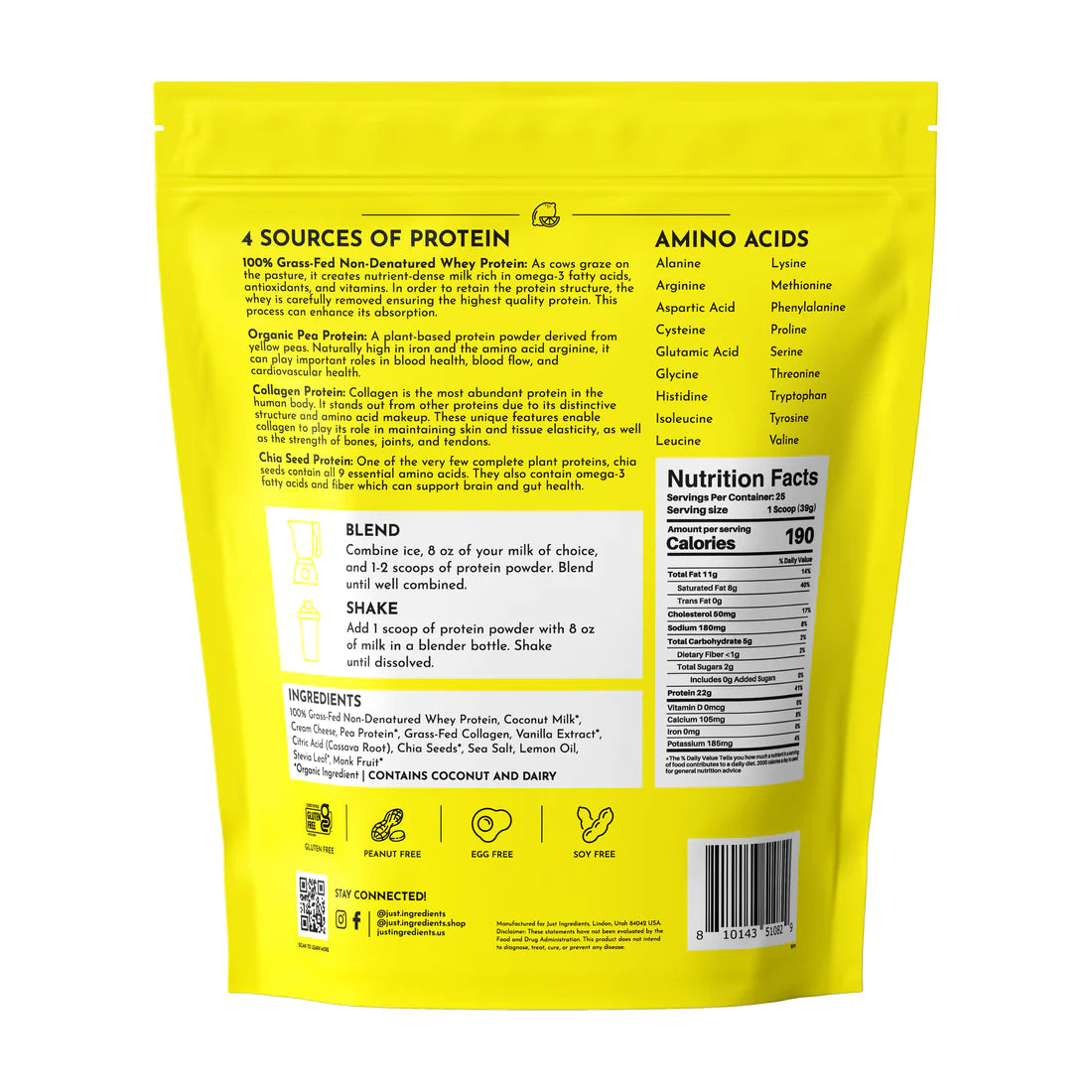 Protein Powder  | Just Ingredients