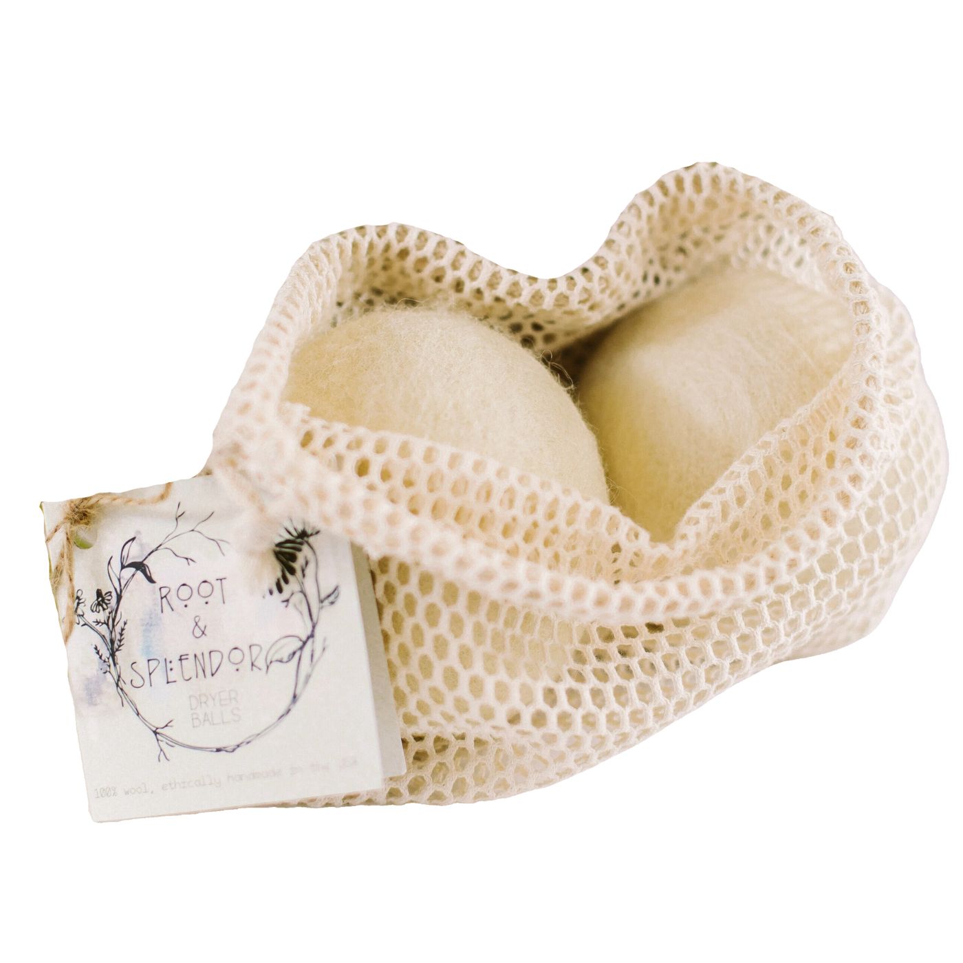 Organic Wool Dryer Balls | Root & Splendor