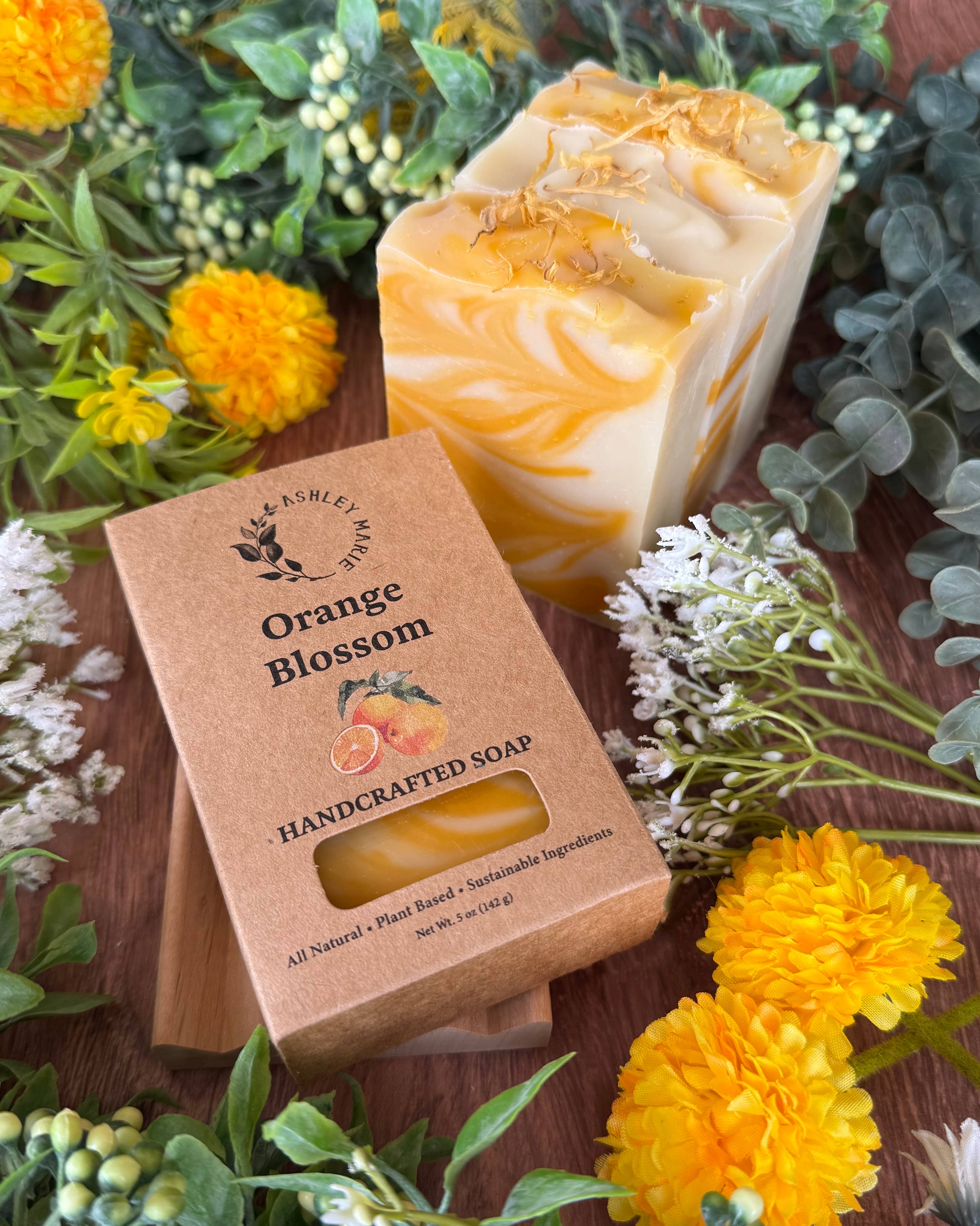 Orange Blossom Soap– Boxed Soap Bar | Ashley Marie
