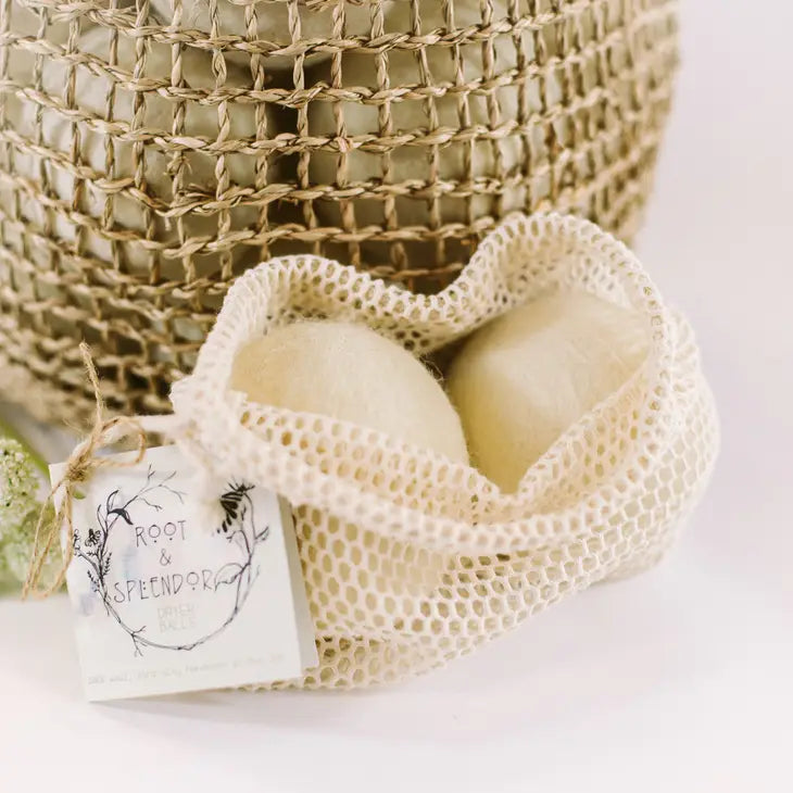 Organic Wool Dryer Balls | Root & Splendor