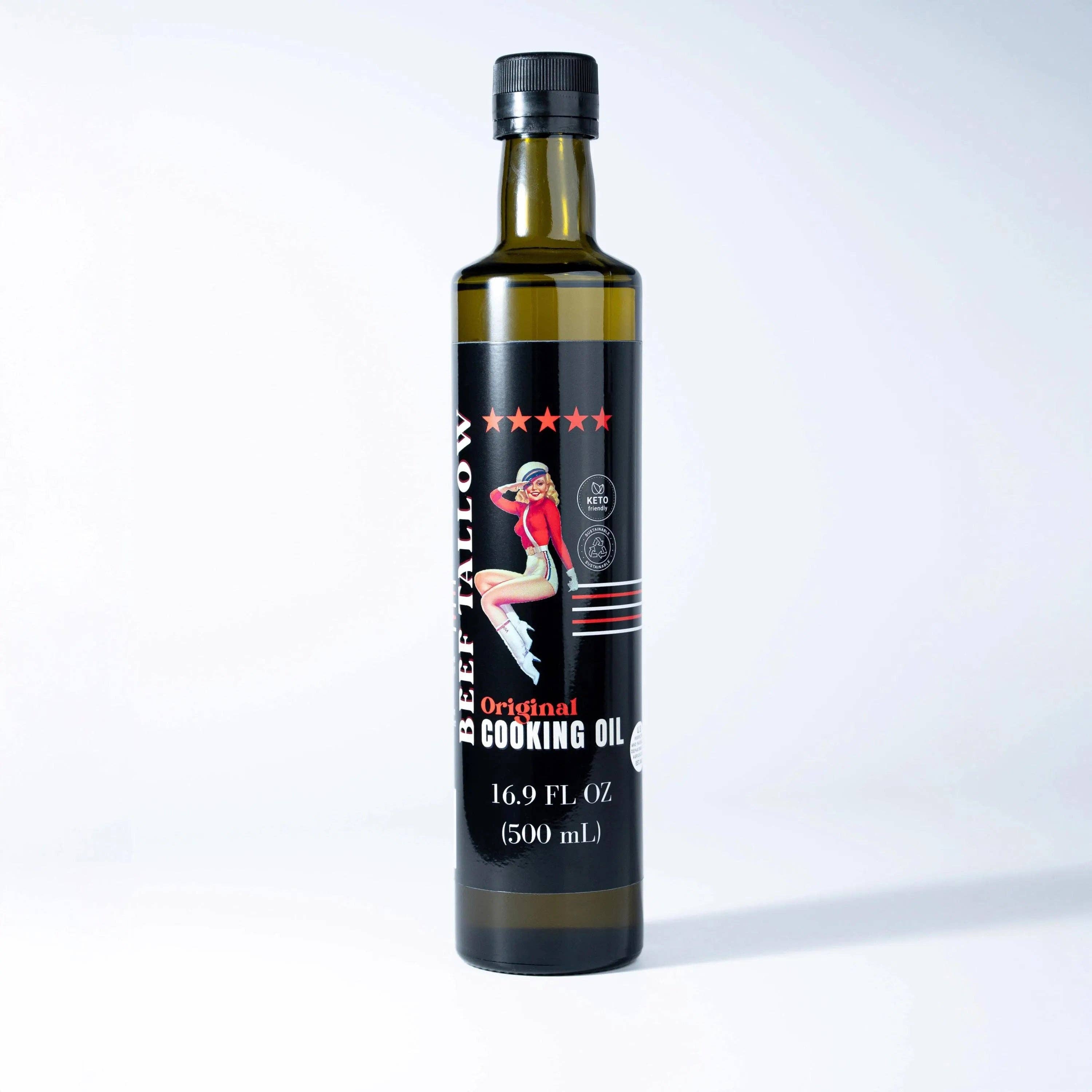 Premium Grass-Fed Beef Tallow Cooking Oil | Lady May Tallow