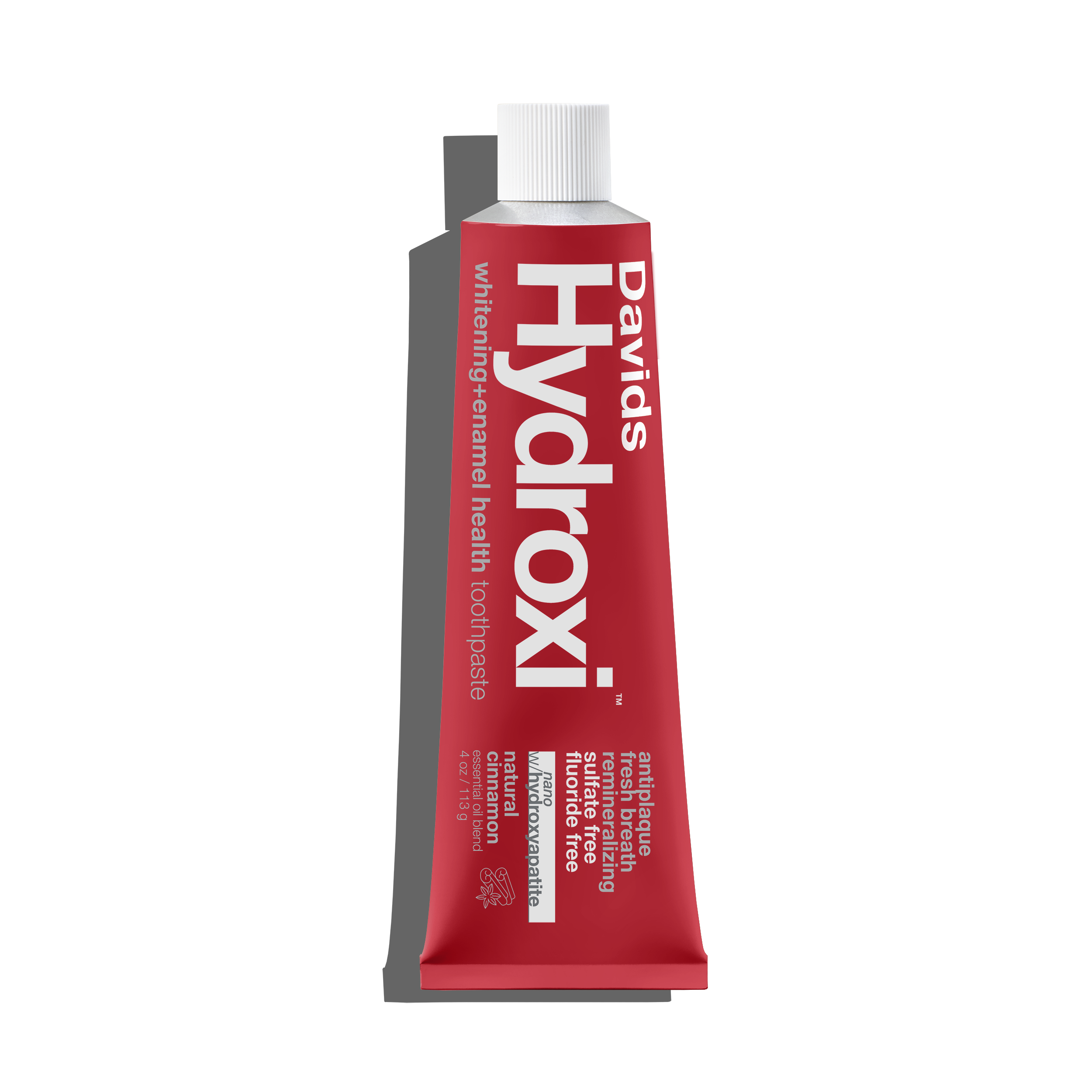 Hydroxi™ Whitening+ Enamel Health Toothpaste - Natural Cinnamon | Davids Health Sciences, Inc