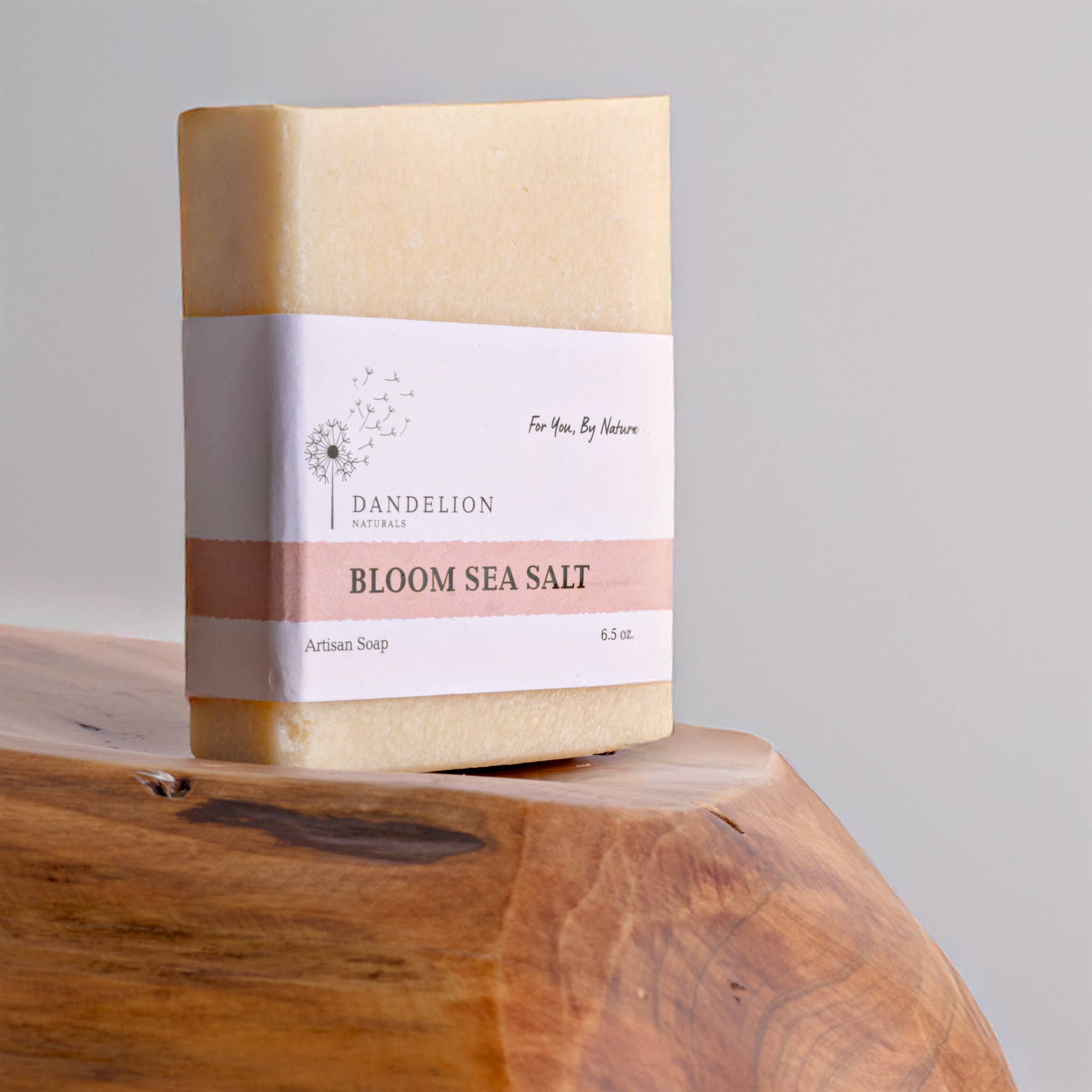 Bloom Sea Salt Bar Soap | Dandelion Naturals