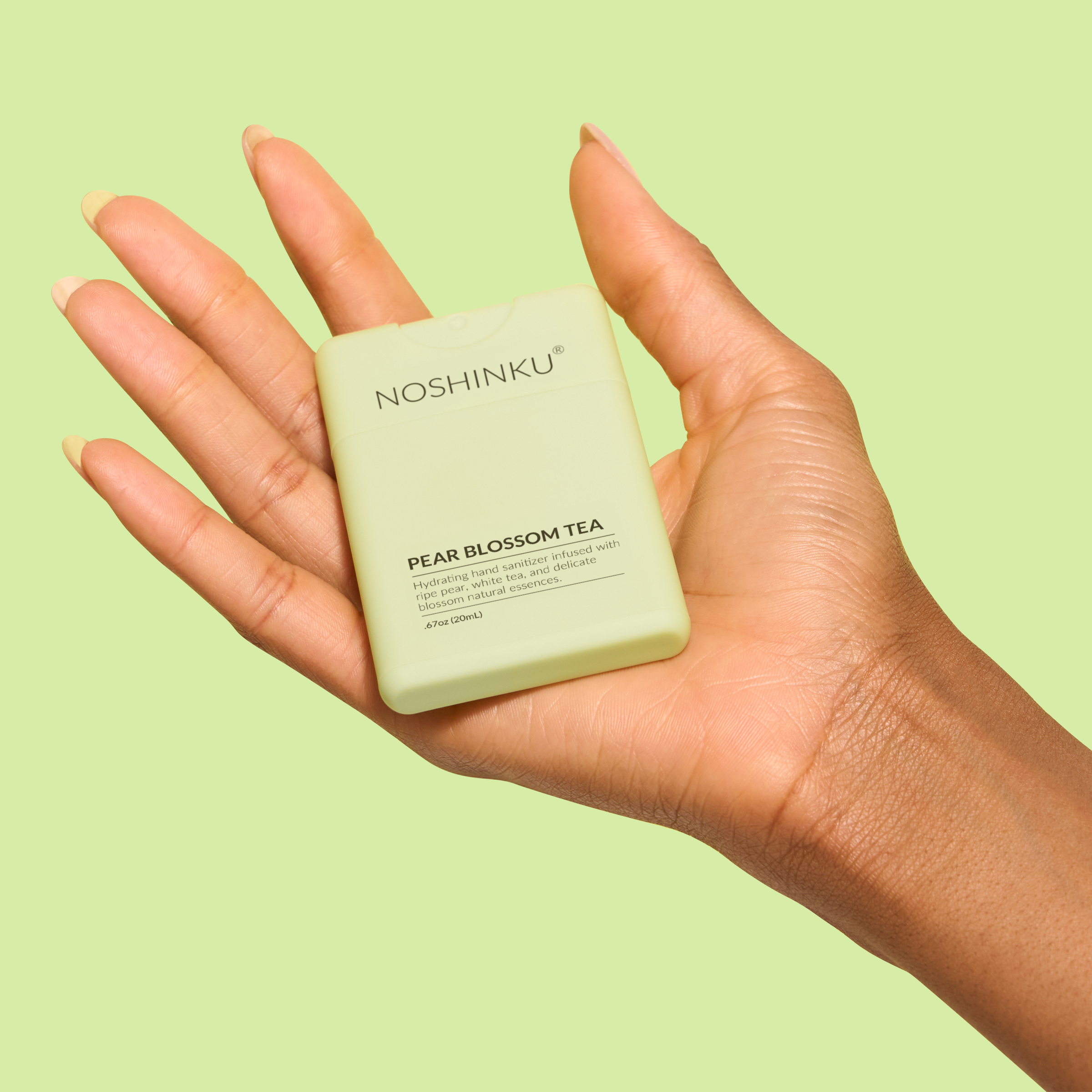 Pear Blossom Tea Hydrating Pocket Hand Sanitizer | Noshinku