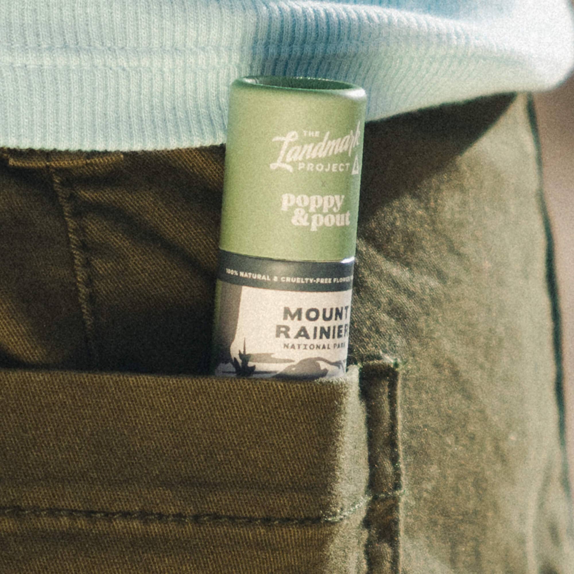 The Landmark Project, Lip Balm, Mount Rainier Blackberry Basin | Poppy and Pout